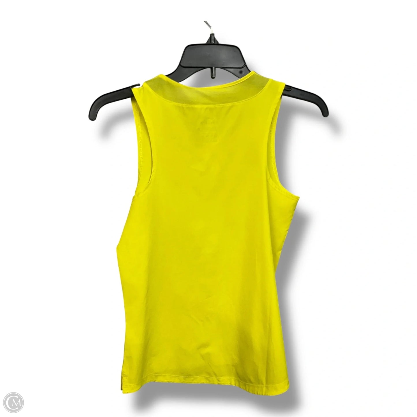 Athletic Tank Top By Nike Apparel In Yellow, Size: Xs