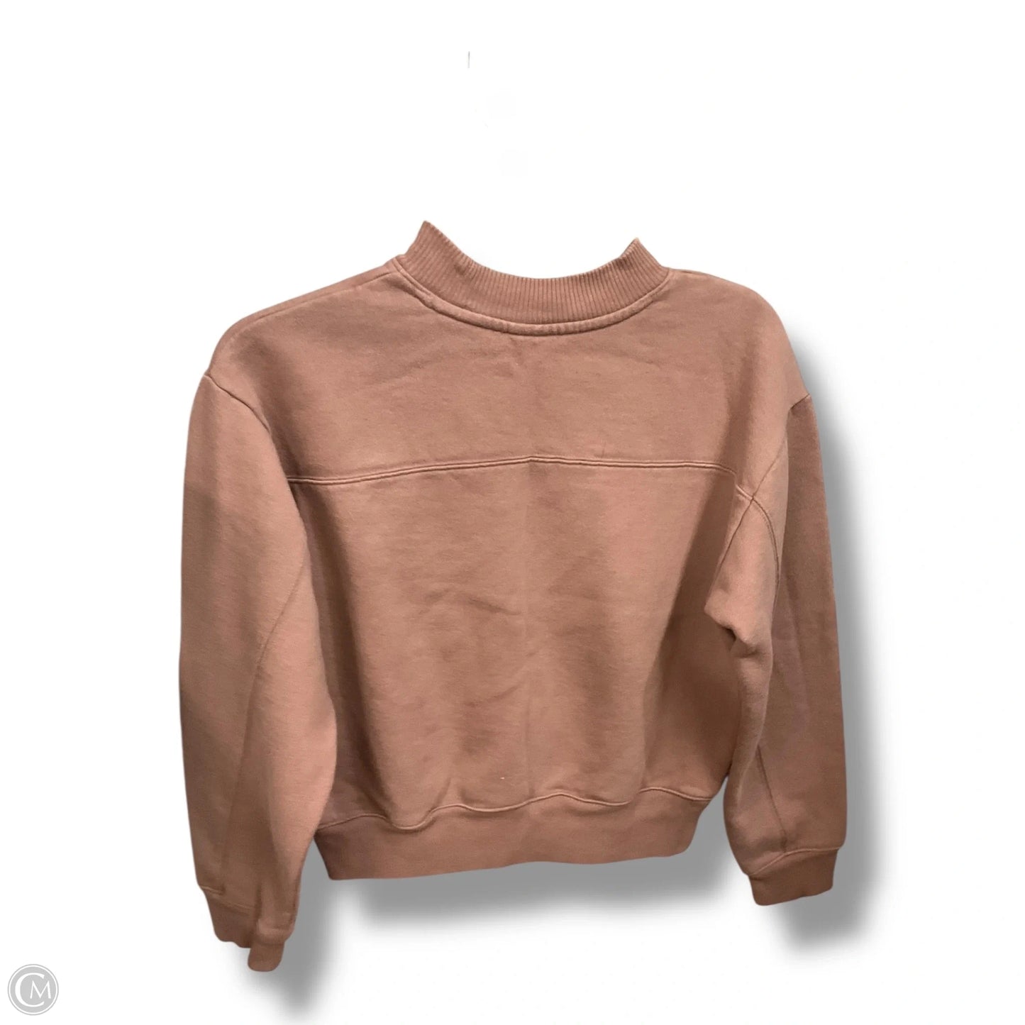 Top Long Sleeve Basic By A New Day In Brown, Size: Xs