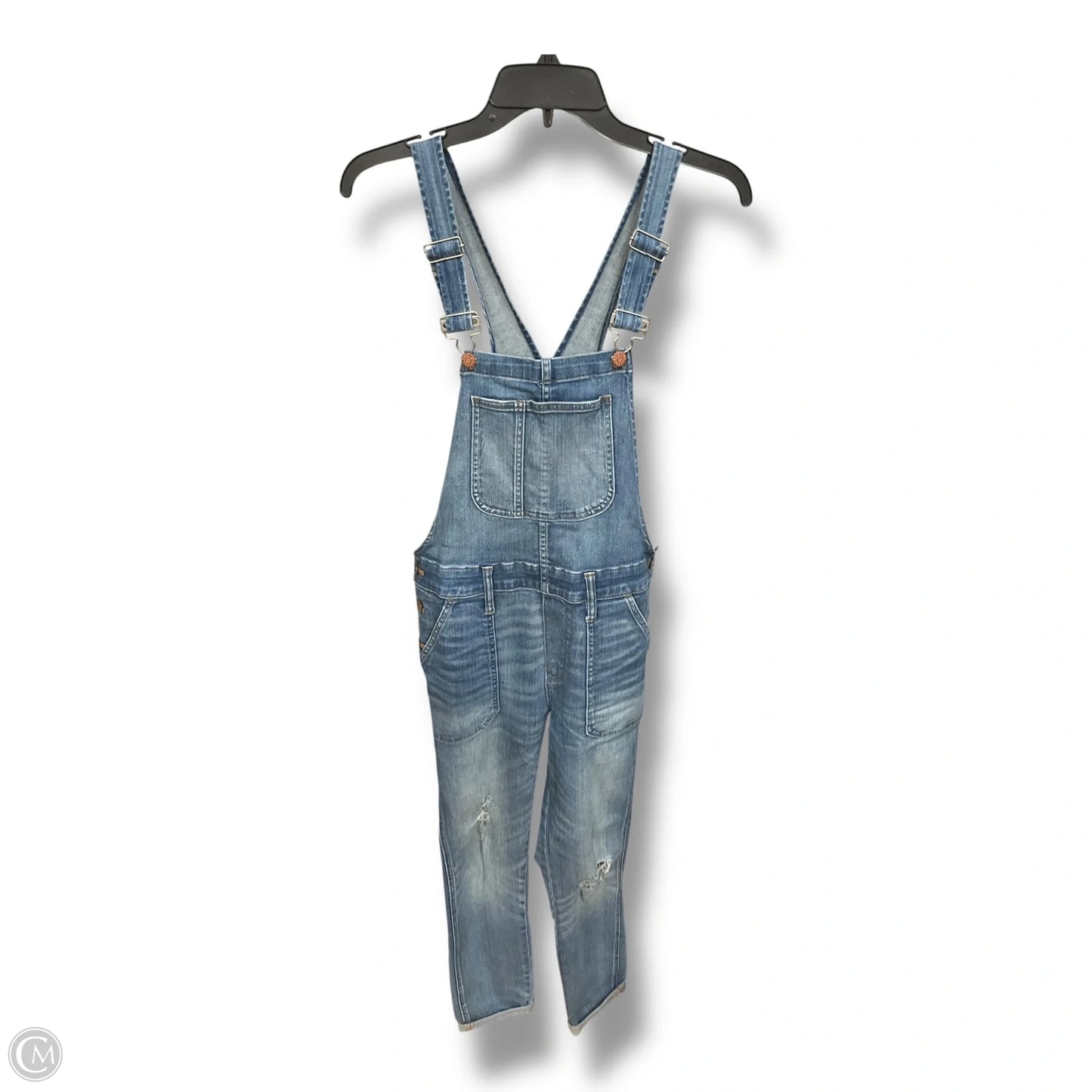 Overalls By Madewell In Blue Denim, Size: S