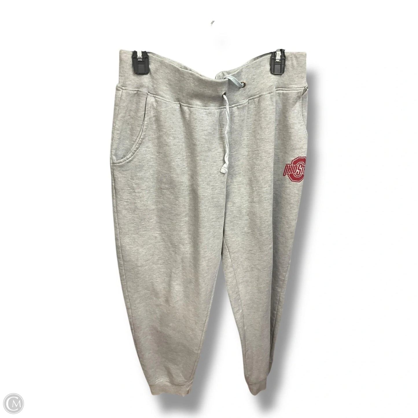 Athletic Pants By Clothes Mentor In Grey, Size: L