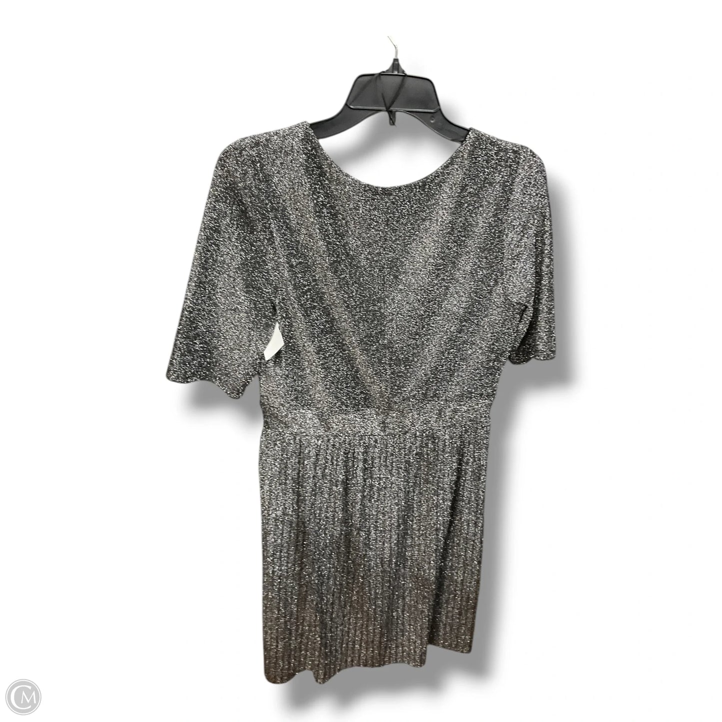 Dress Party Short By Studio 1 In Silver, Size: M