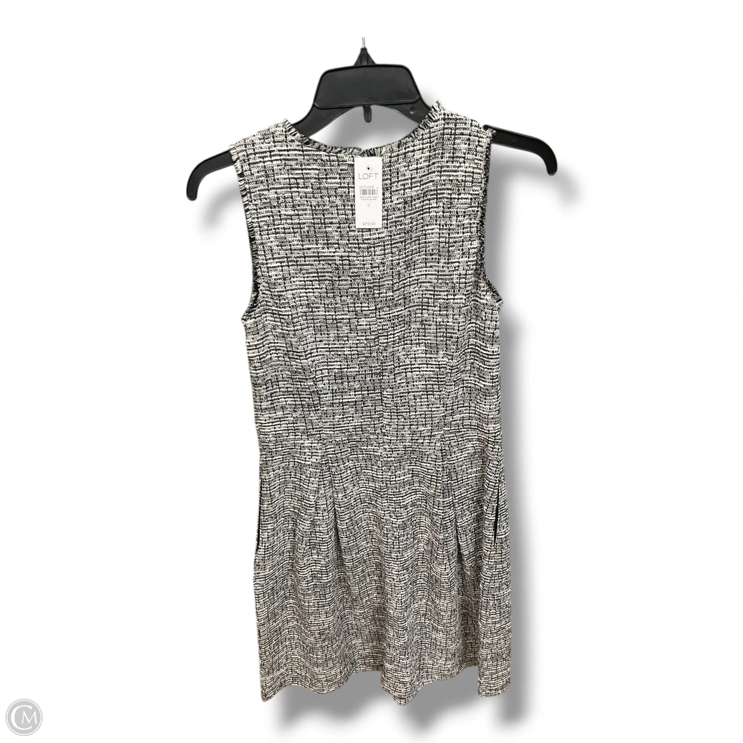 Dress Casual Midi By Loft In Multi-colored, Size: Xs