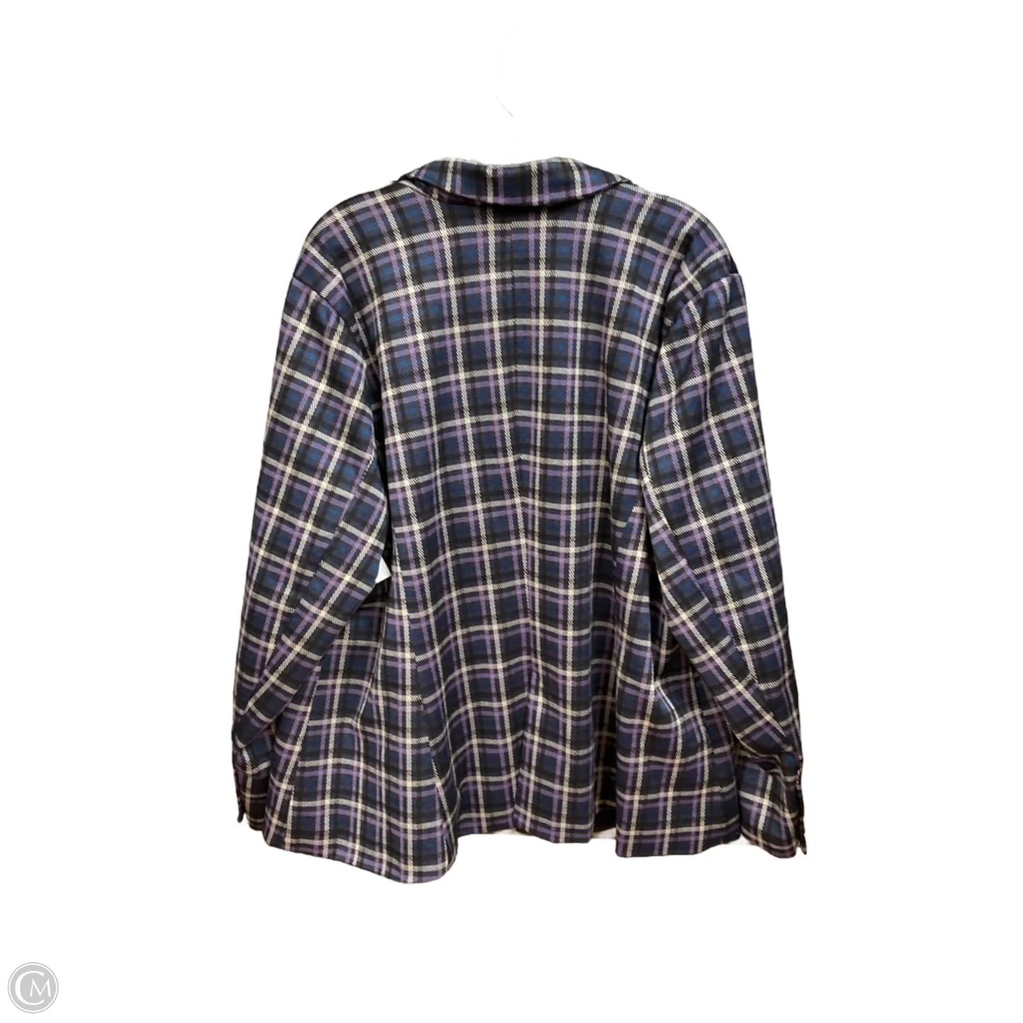 Blazer By Torrid In Plaid Pattern, Size: 3x