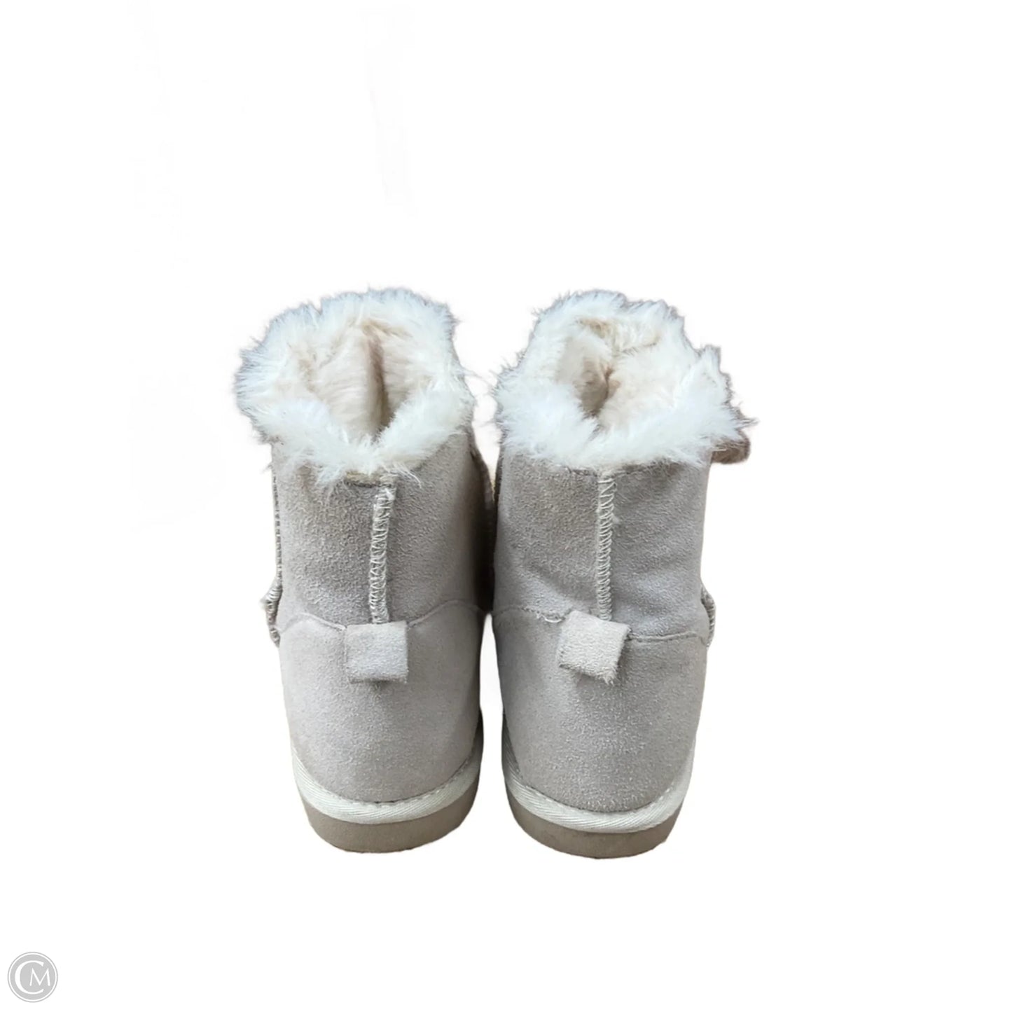 Boots Ankle Heels By Clothes Mentor In Beige, Size: 9