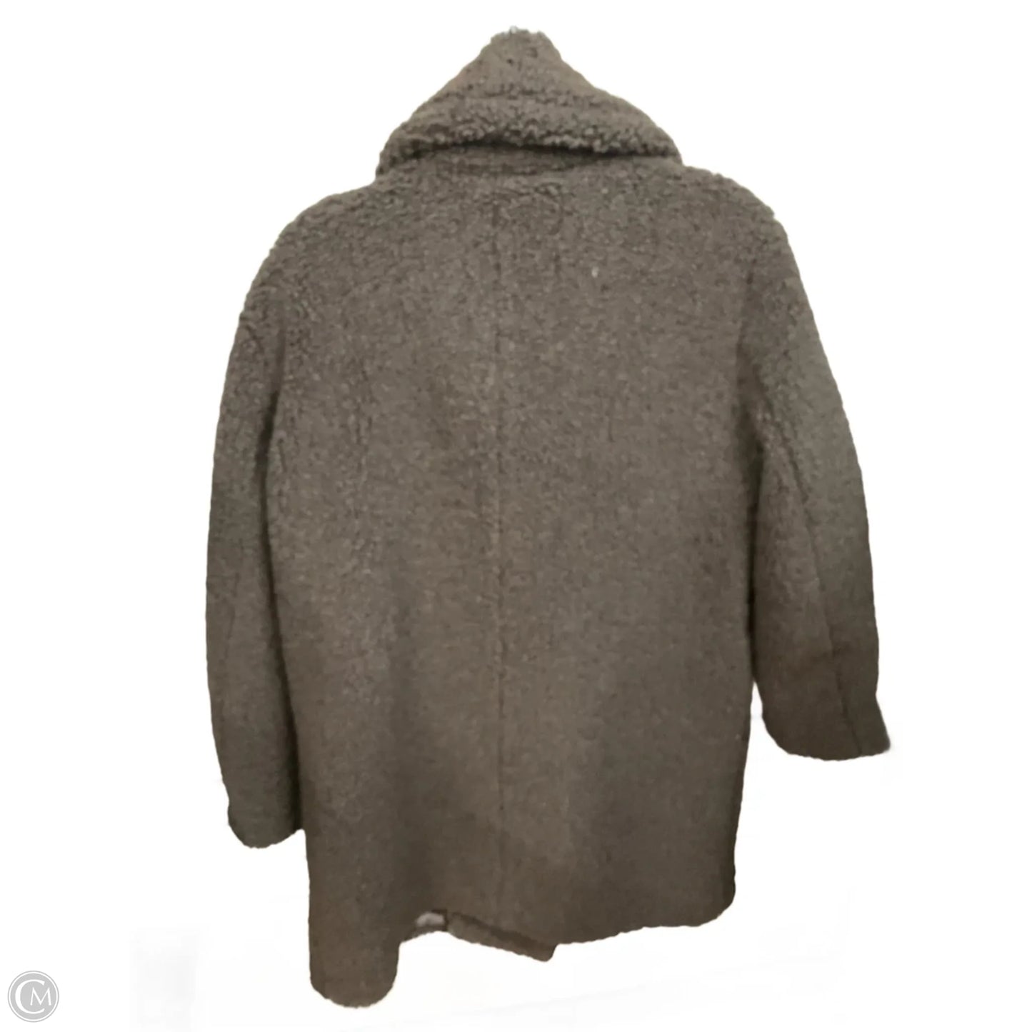 Coat Faux Fur & Sherpa By Kenneth Cole In Brown, Size: M