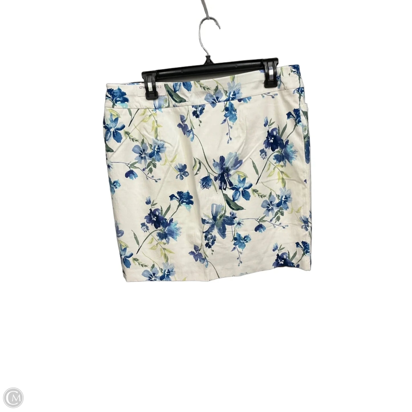 Skort By Chicos In Floral Print, Size: 12