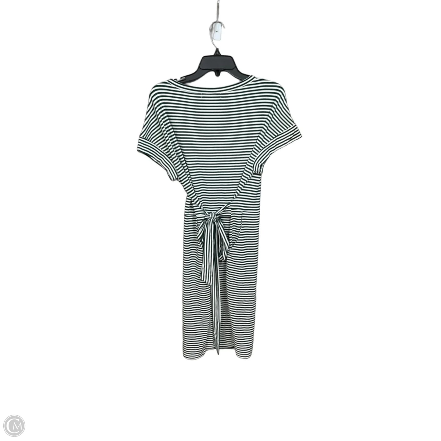 Dress Casual Midi By Merokeety In Striped Pattern, Size: Xl