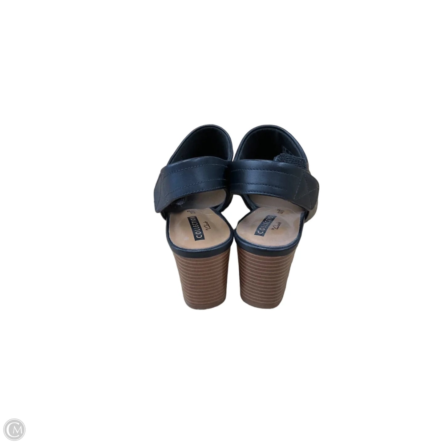 Shoes Heels Block By Clarks In Black, Size: 7.5