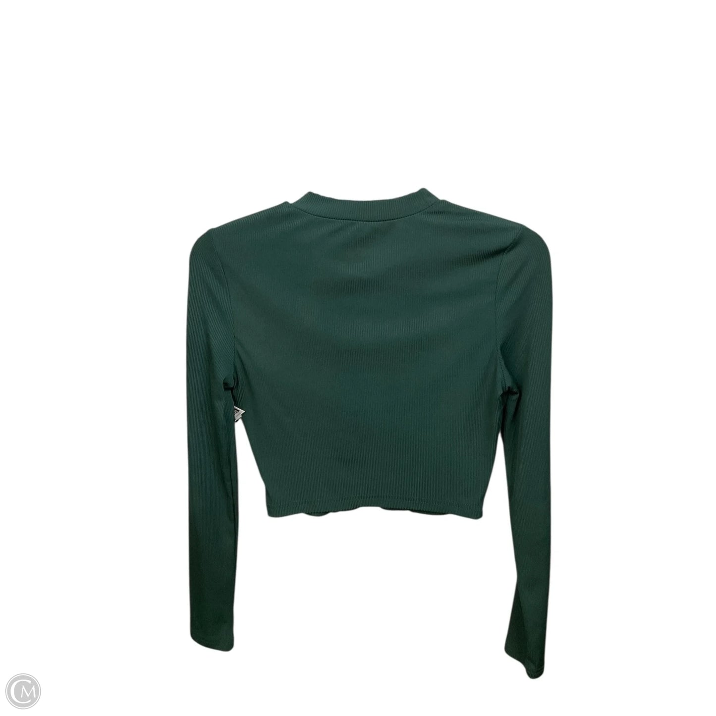 Top Long Sleeve By Shein In Green, Size: S
