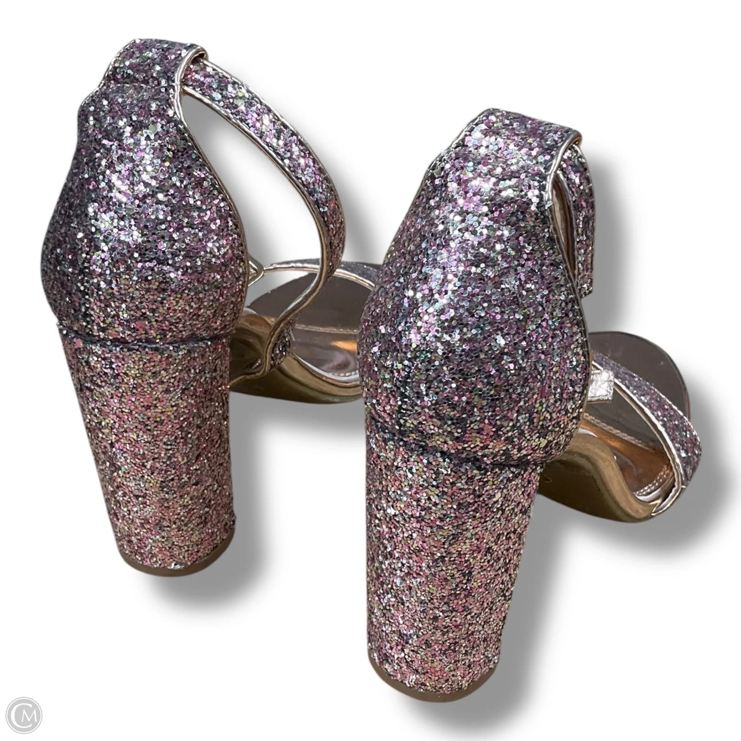 Shoes Heels Block By Cmc In Gold, Size: 7