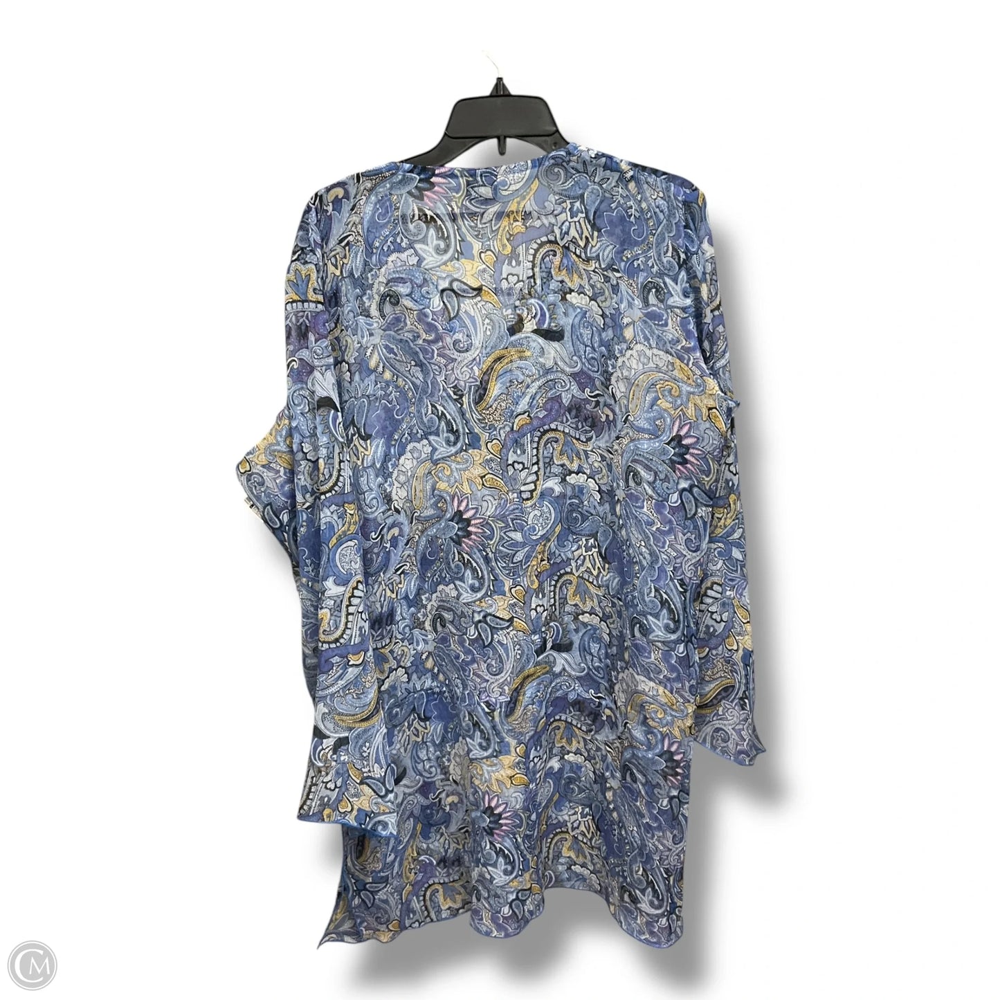 Tunic Long Sleeve By Cmc In Paisley Print, Size: Xl