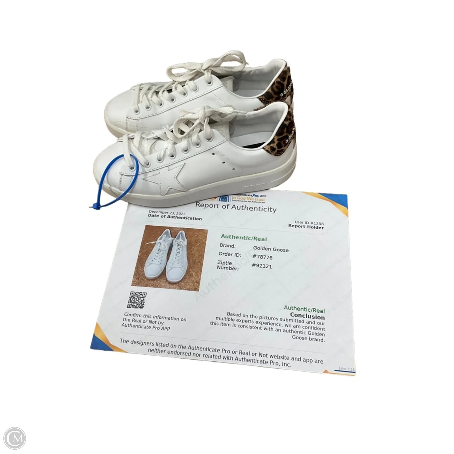Shoes Luxury Designer By Golden Goose In White, Size: 6.5
