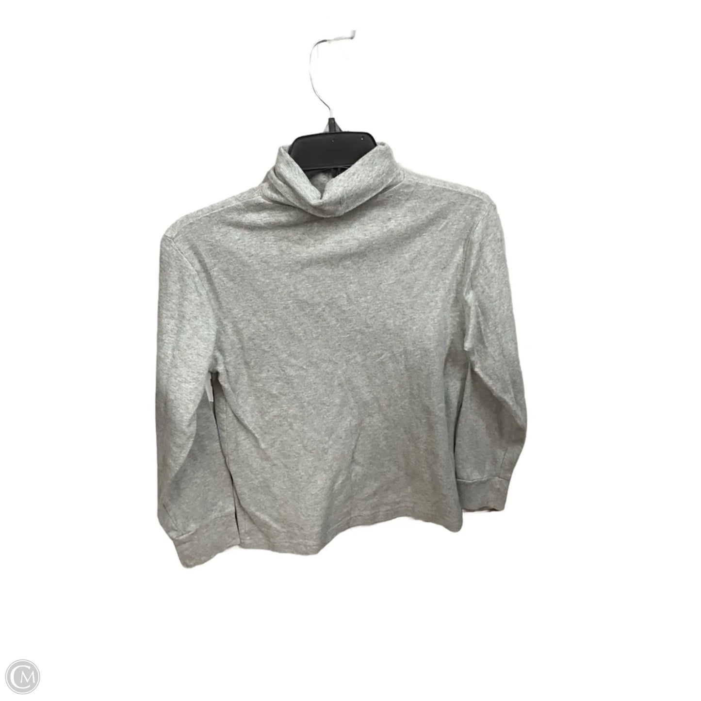 Top 3/4 Sleeve By Karen Scott In Grey, Size: S