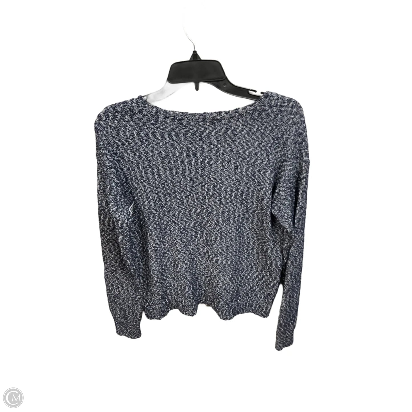 Top Long Sleeve By Athleta In Navy, Size: M