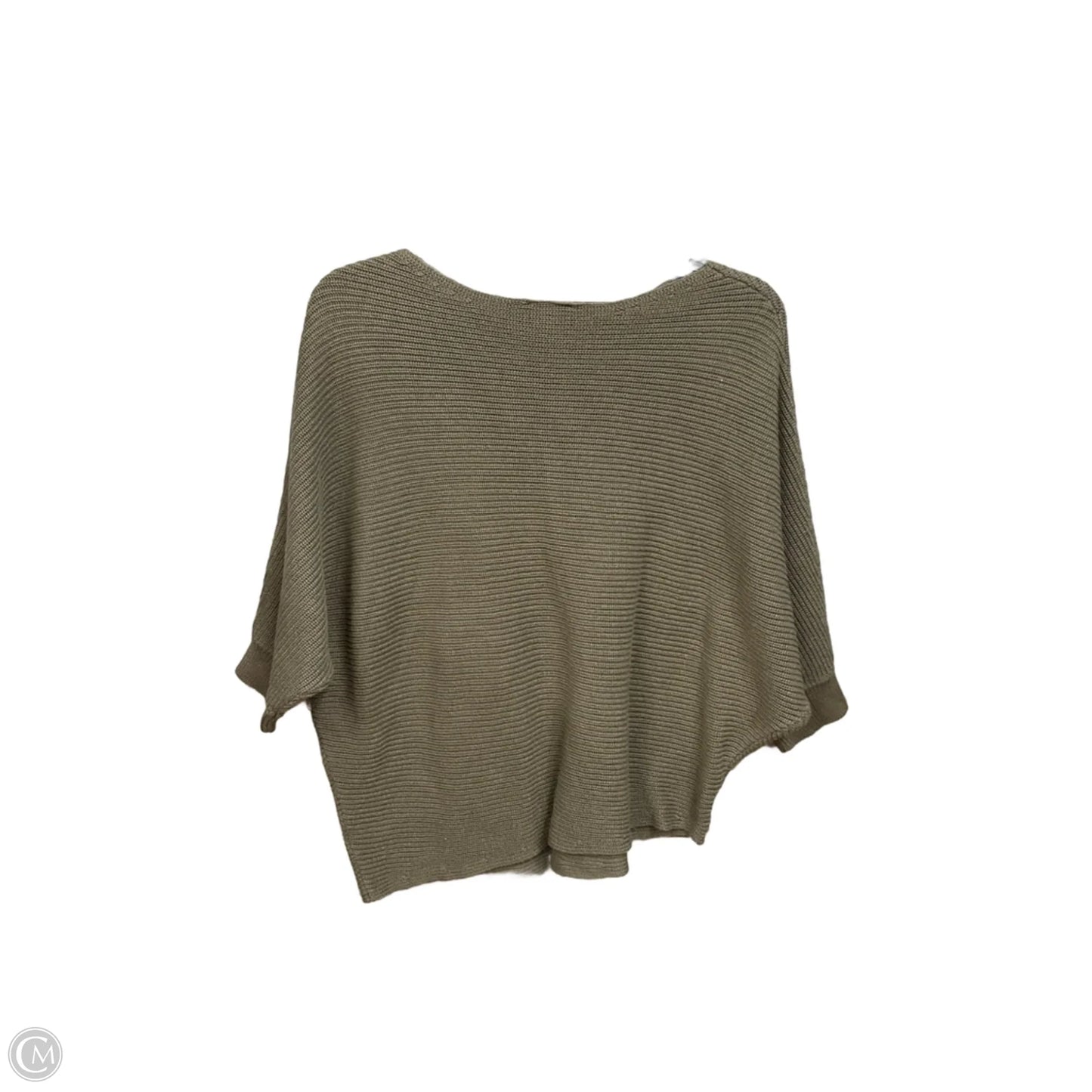 Sweater Short Sleeve By Limited In Green, Size: L