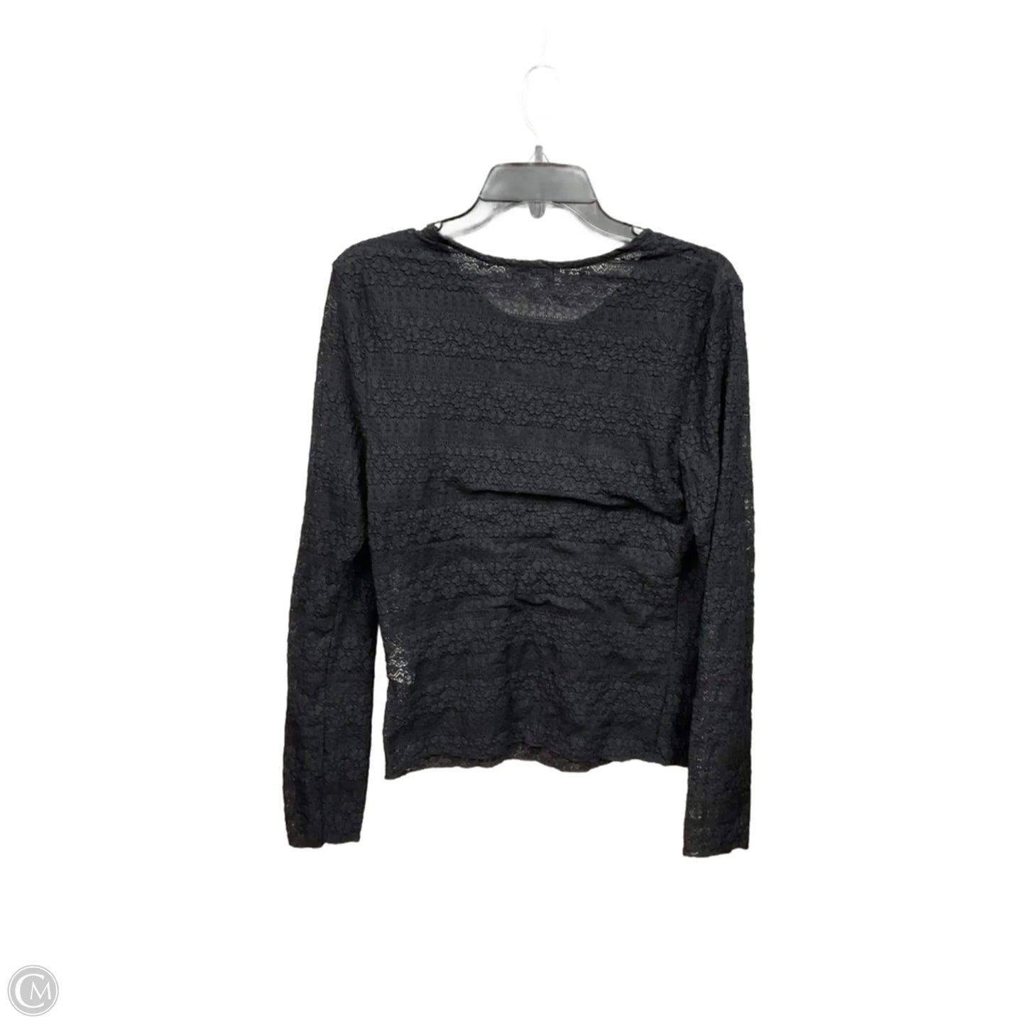 Top Long Sleeve By And Now This In Black, Size: L