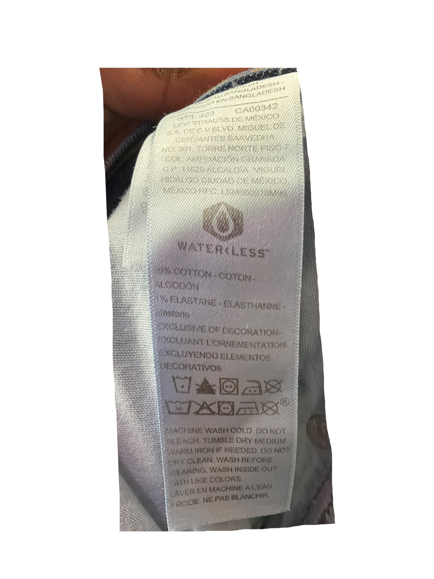 Jeans Straight By Cmb In Blue Denim, Size: 14