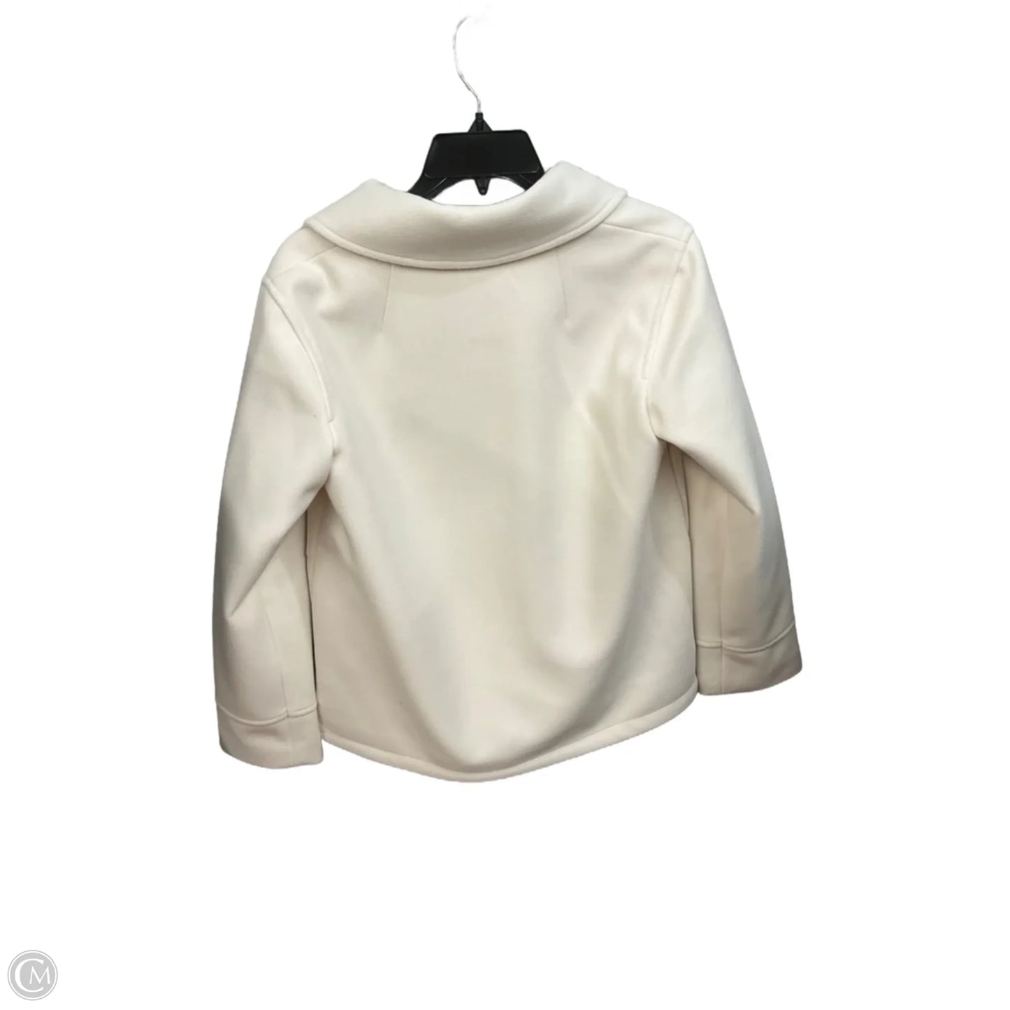 Coat Peacoat By Sam Edelman In Ivory, Size: Xs