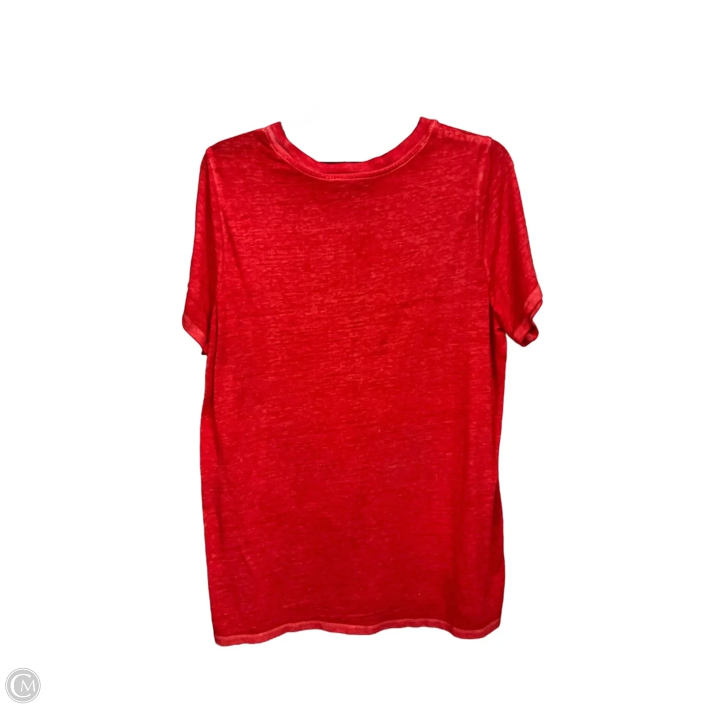 Top Short Sleeve By Lane Bryant In Red, Size: Xl