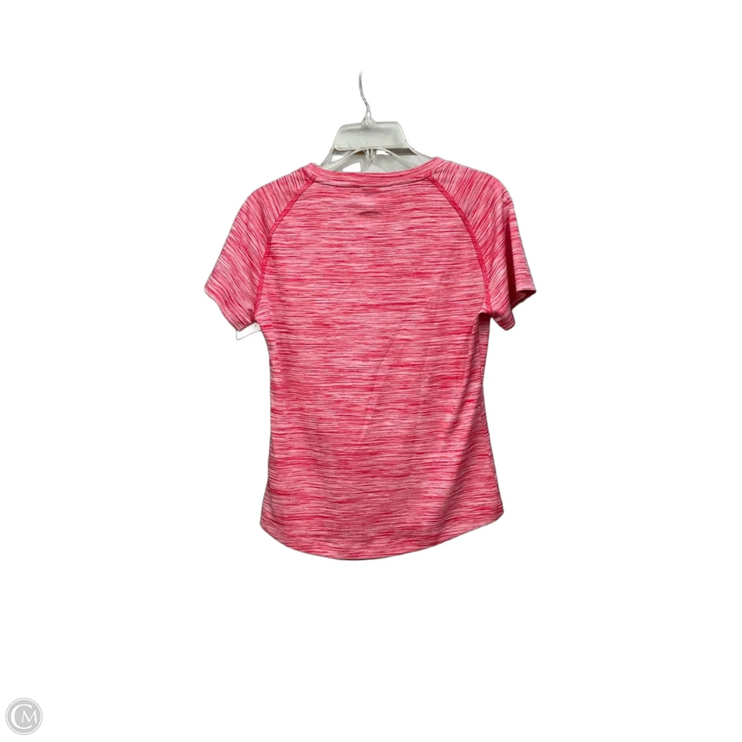 Athletic Top Short Sleeve By Adidas In Red, Size: S