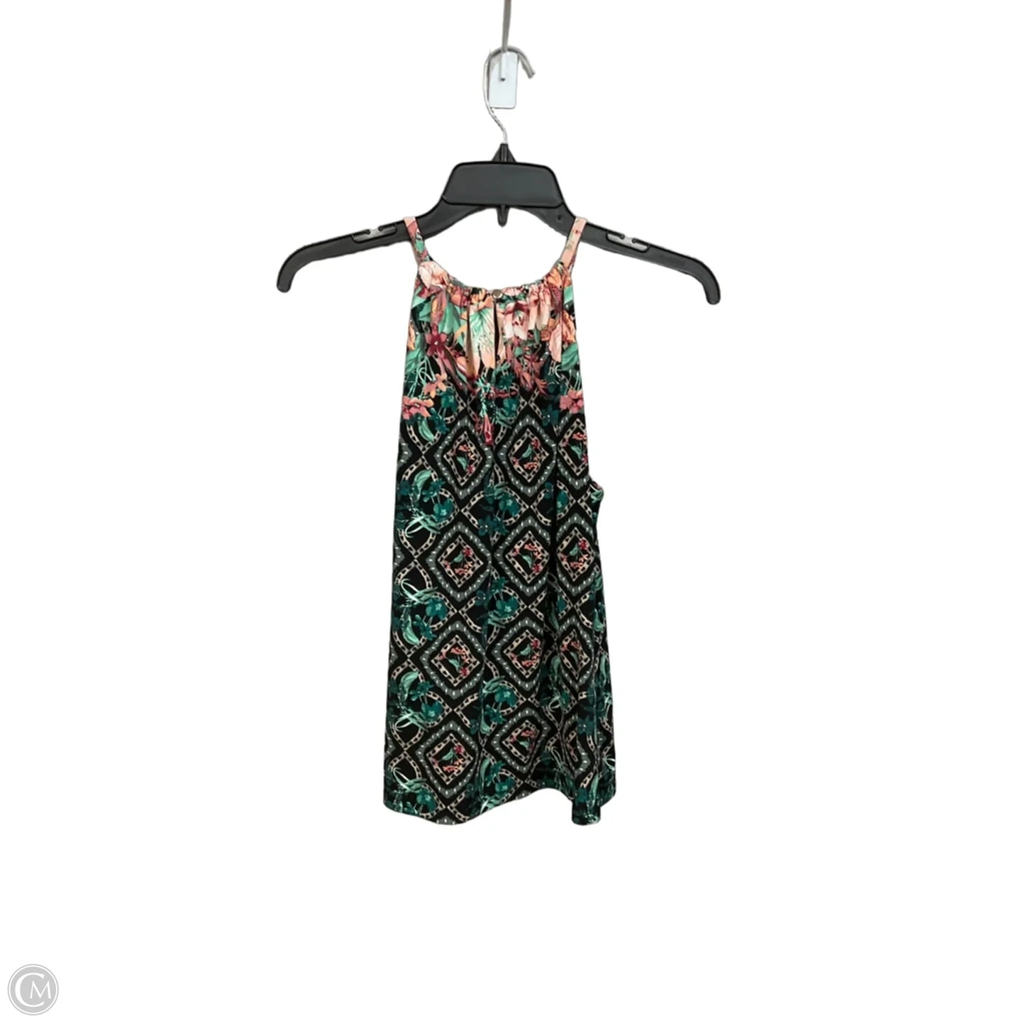 Top Sleeveless By White House Black Market In Floral Print, Size: S