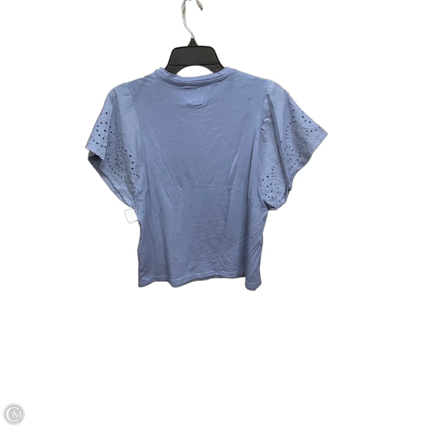 Top Short Sleeve By Gap In Blue, Size: M