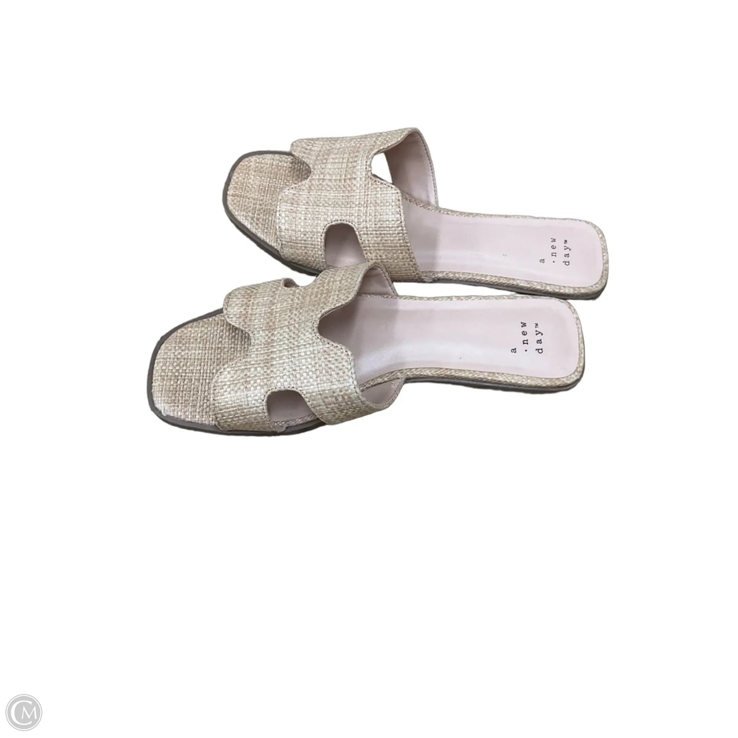 Sandals Flats By A New Day In Tan, Size: 7.5
