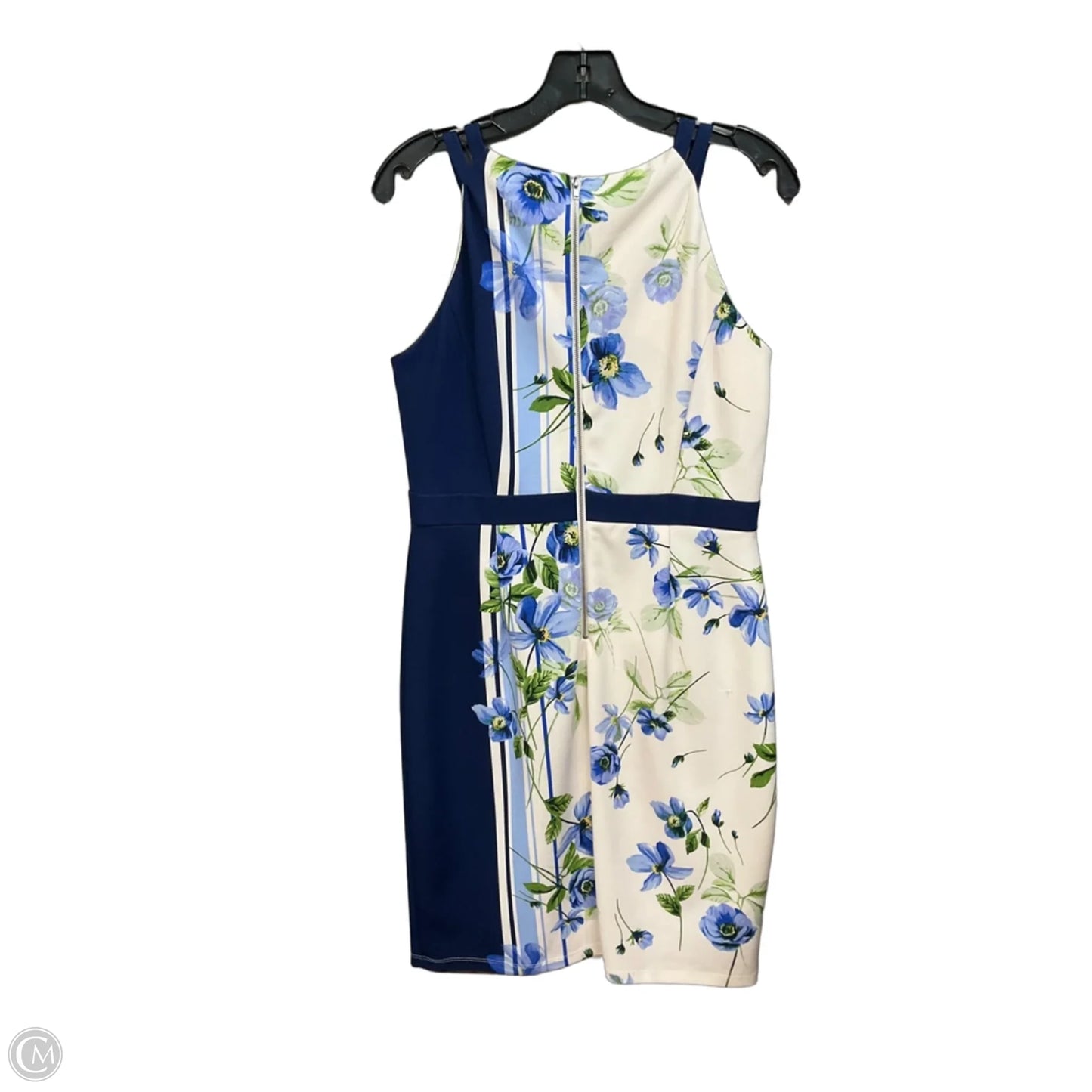 Dress Casual Midi By Cmc In Floral Print, Size: M