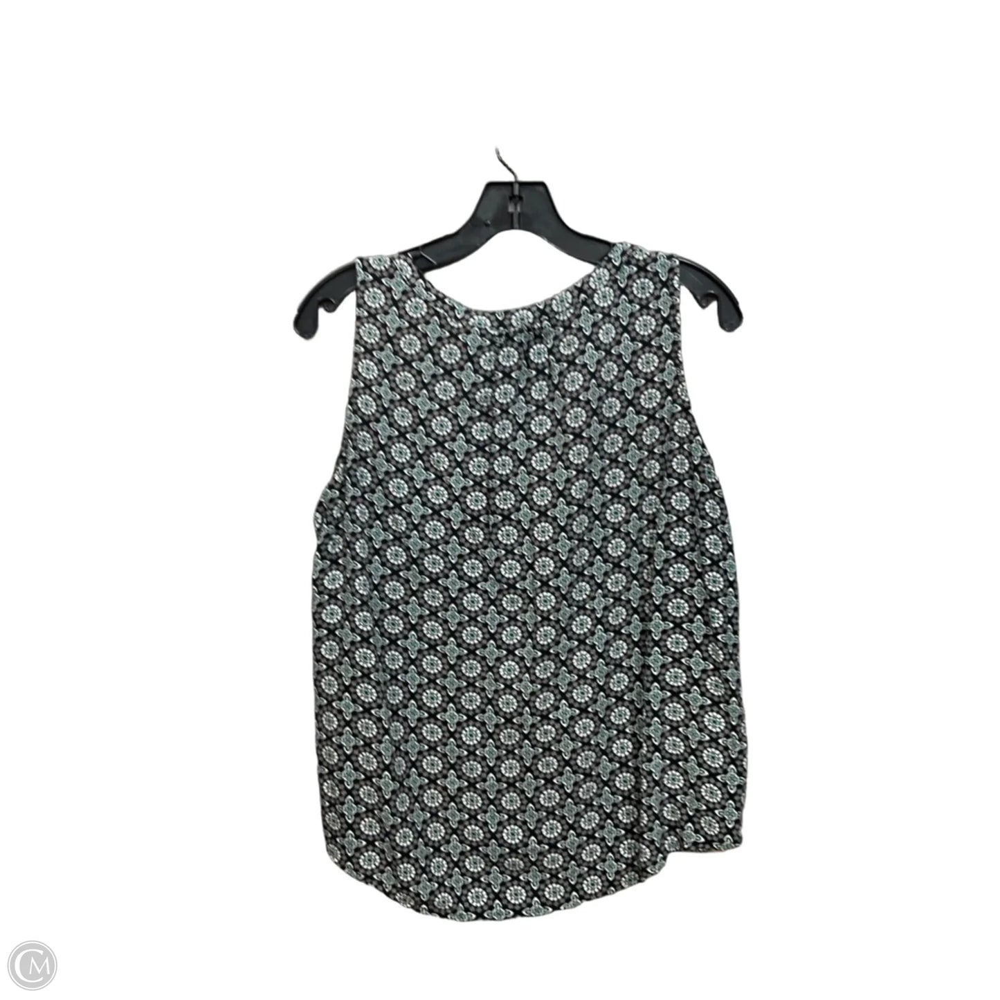 Top Sleeveless By Croft And Barrow In Maroon, Size: M