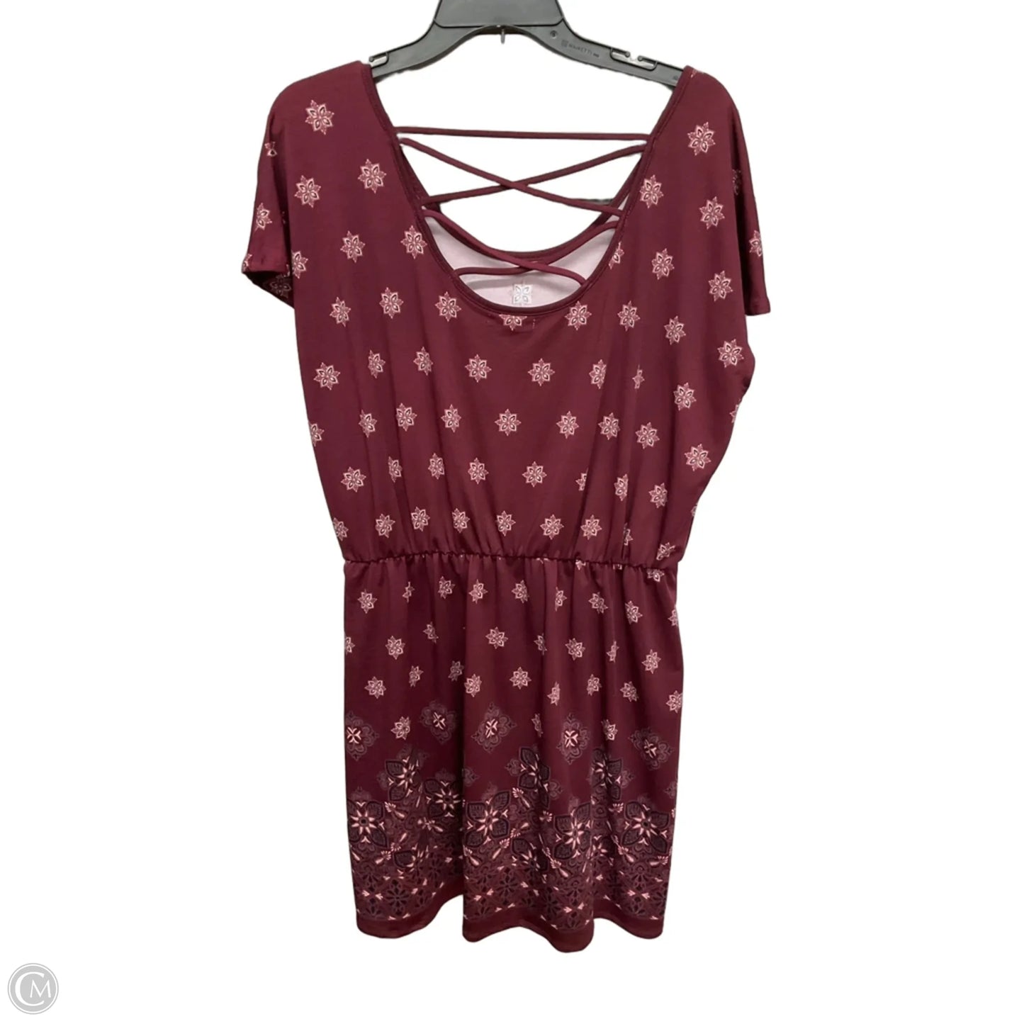 Dress Casual Short By Maurices In Maroon, Size: Xl