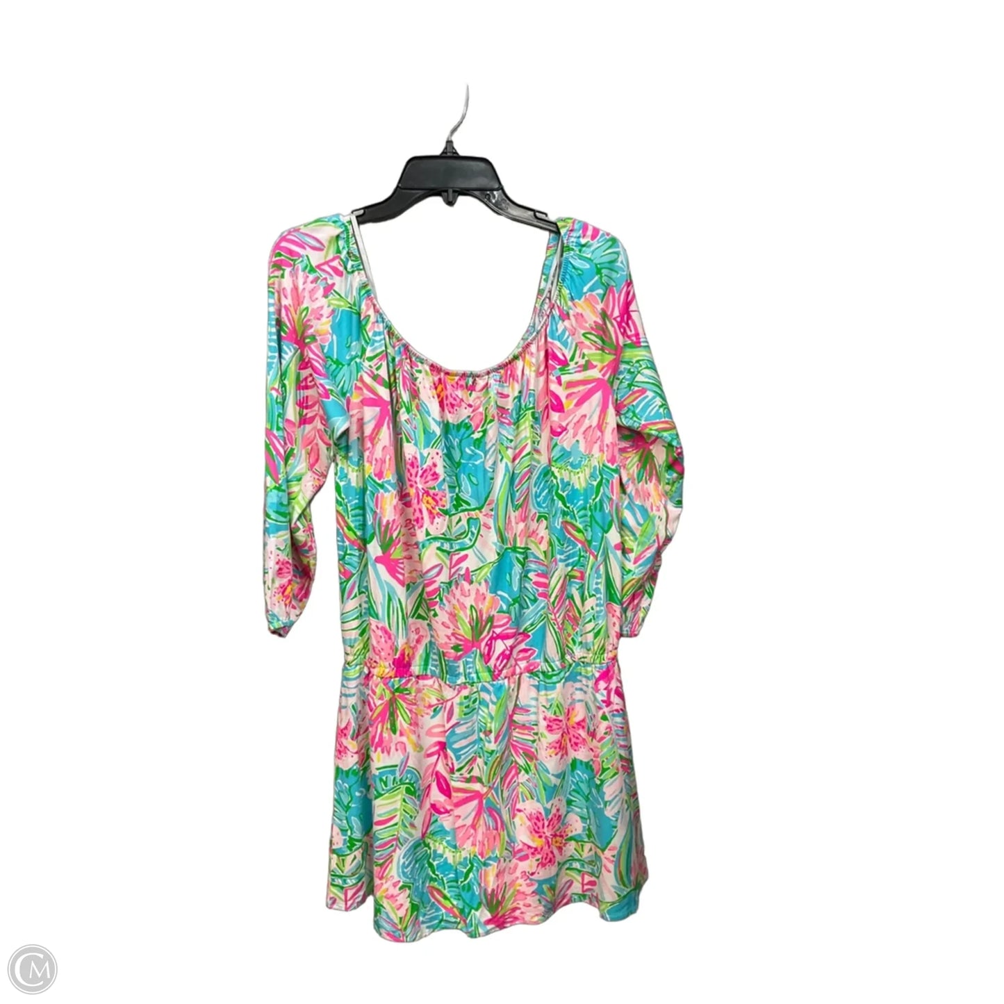 Romper Designer By Lilly Pulitzer In Tropical Print, Size: Xl