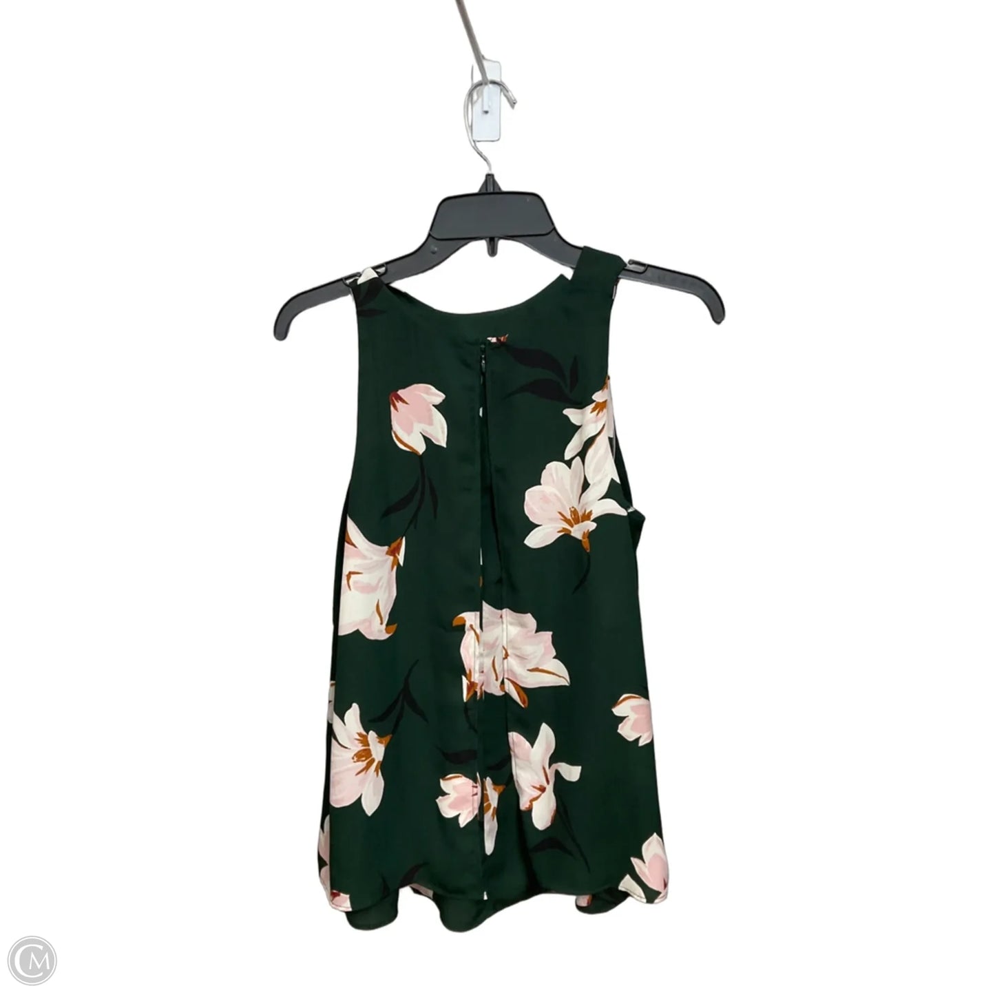 Top Sleeveless By Ann Taylor In Floral Print, Size: S