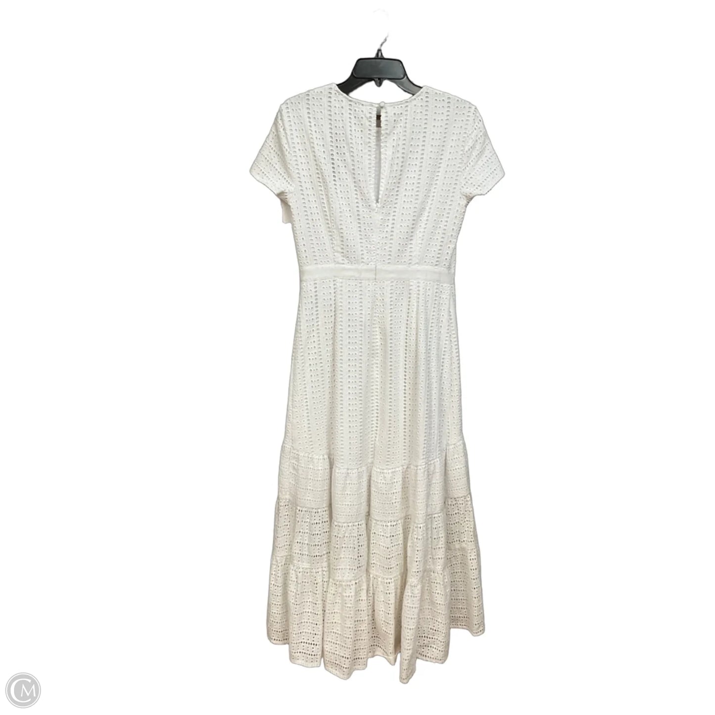 Dress Casual Maxi By Banana Republic In White, Size: S