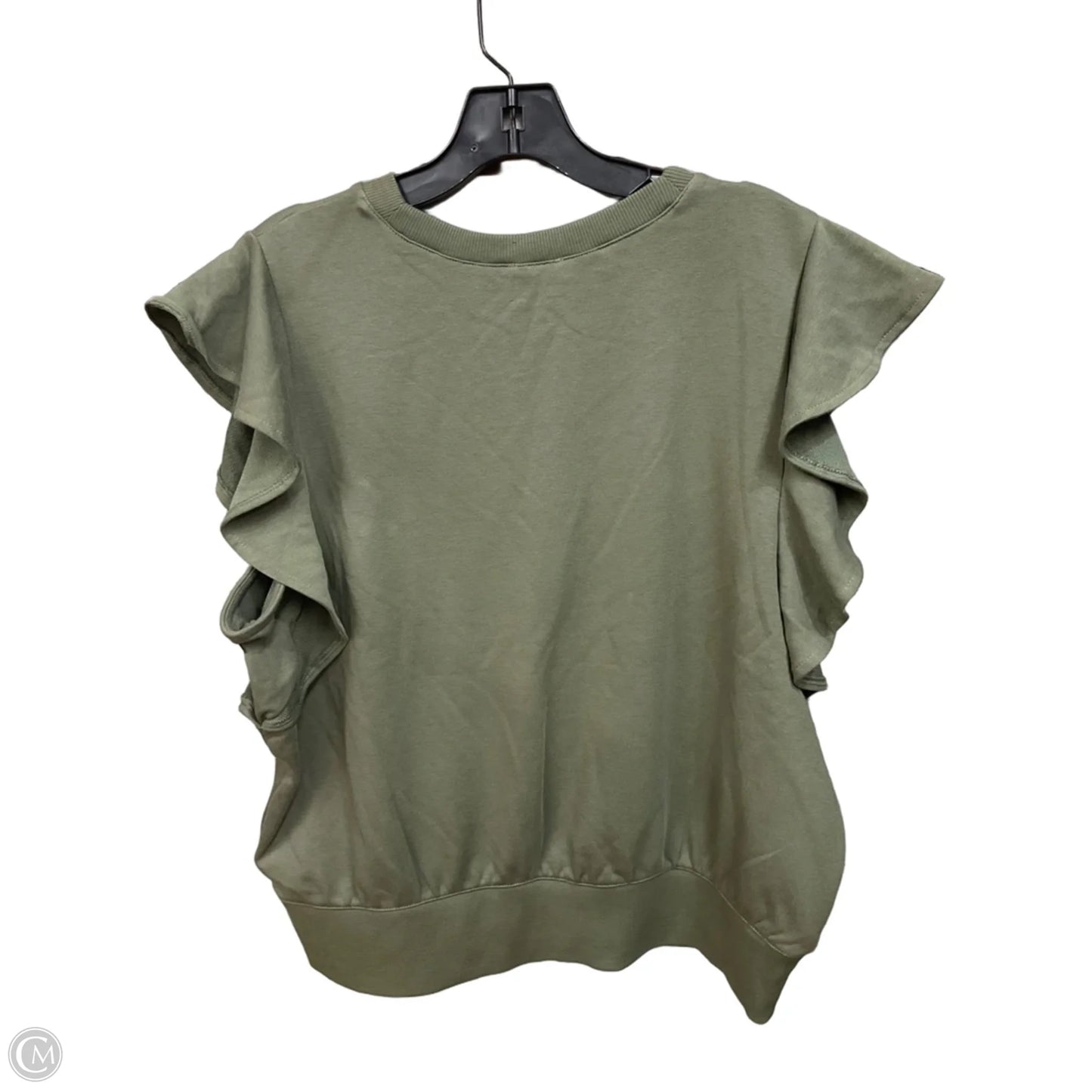 Top Sleeveless By Express In Green, Size: Xl