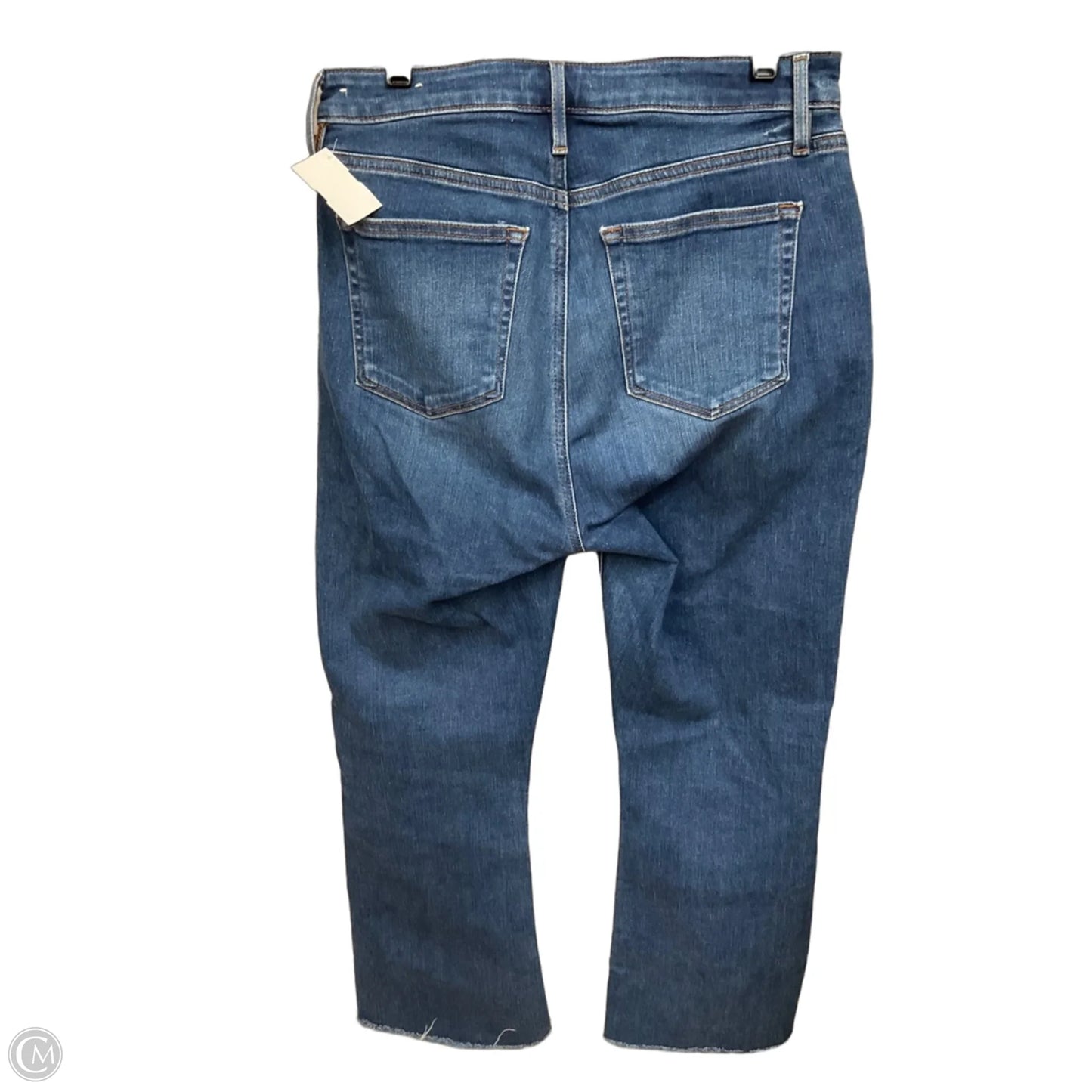 Jeans Flared By Loft In Blue Denim, Size: 10