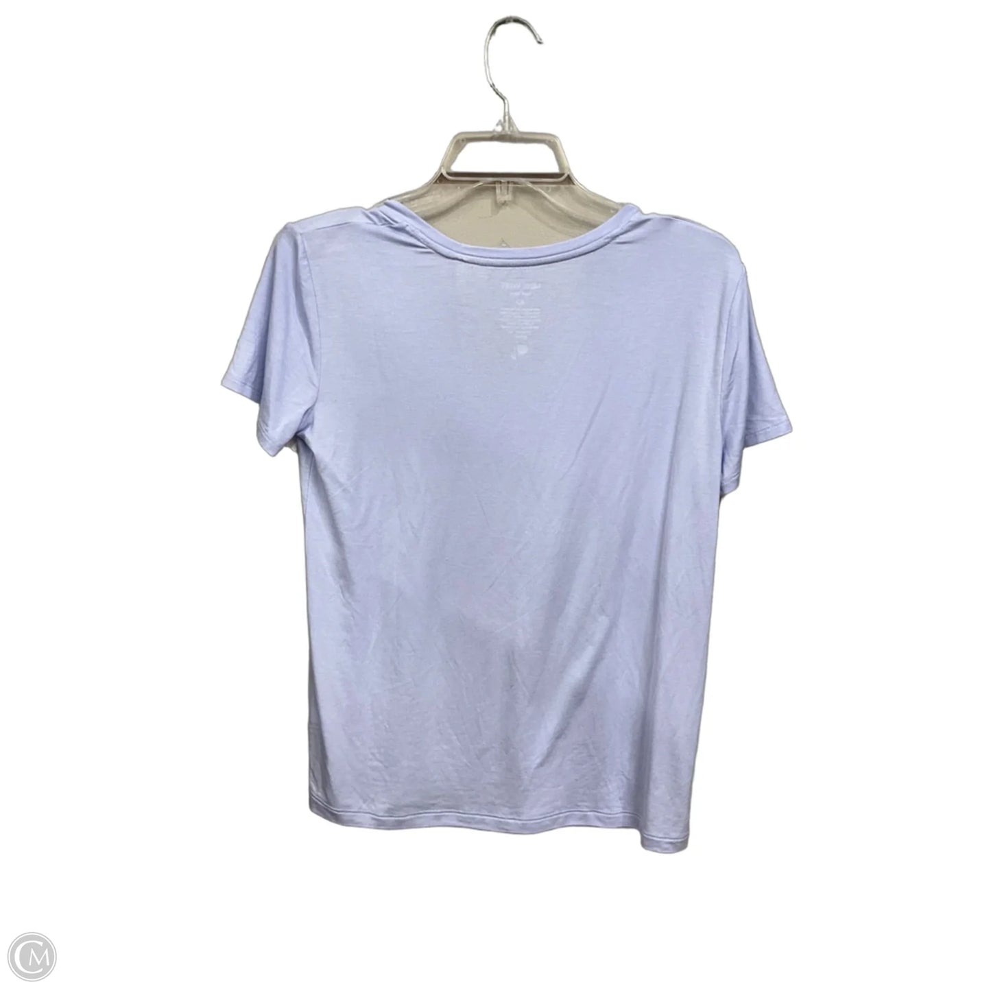 Top Short Sleeve Basic By Nine West In Blue, Size: Xs