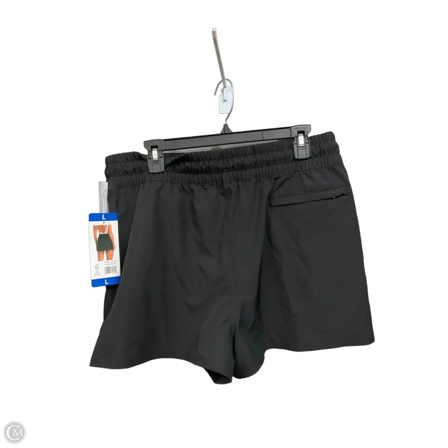 Athletic Shorts By Clothes Mentor In Black, Size: L