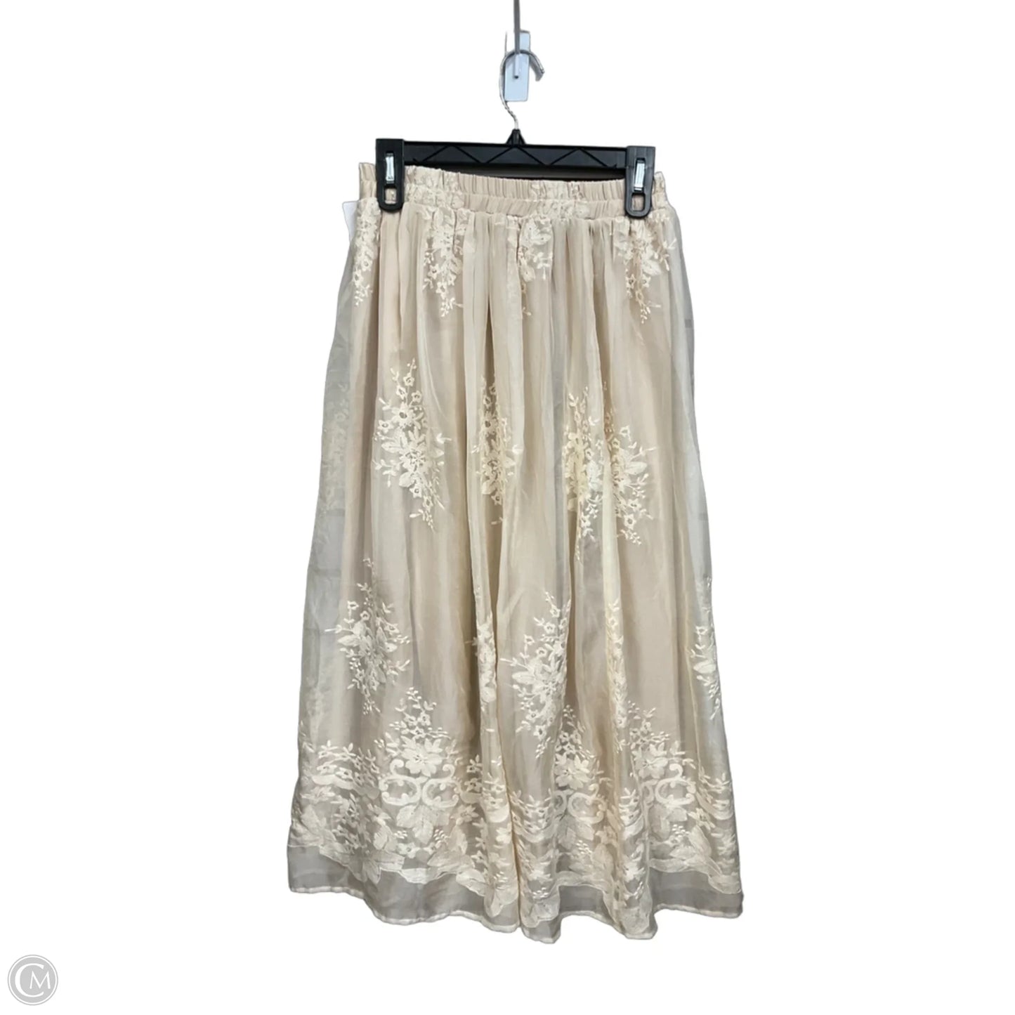 Skirt Maxi By Bohme In Beige, Size: 2
