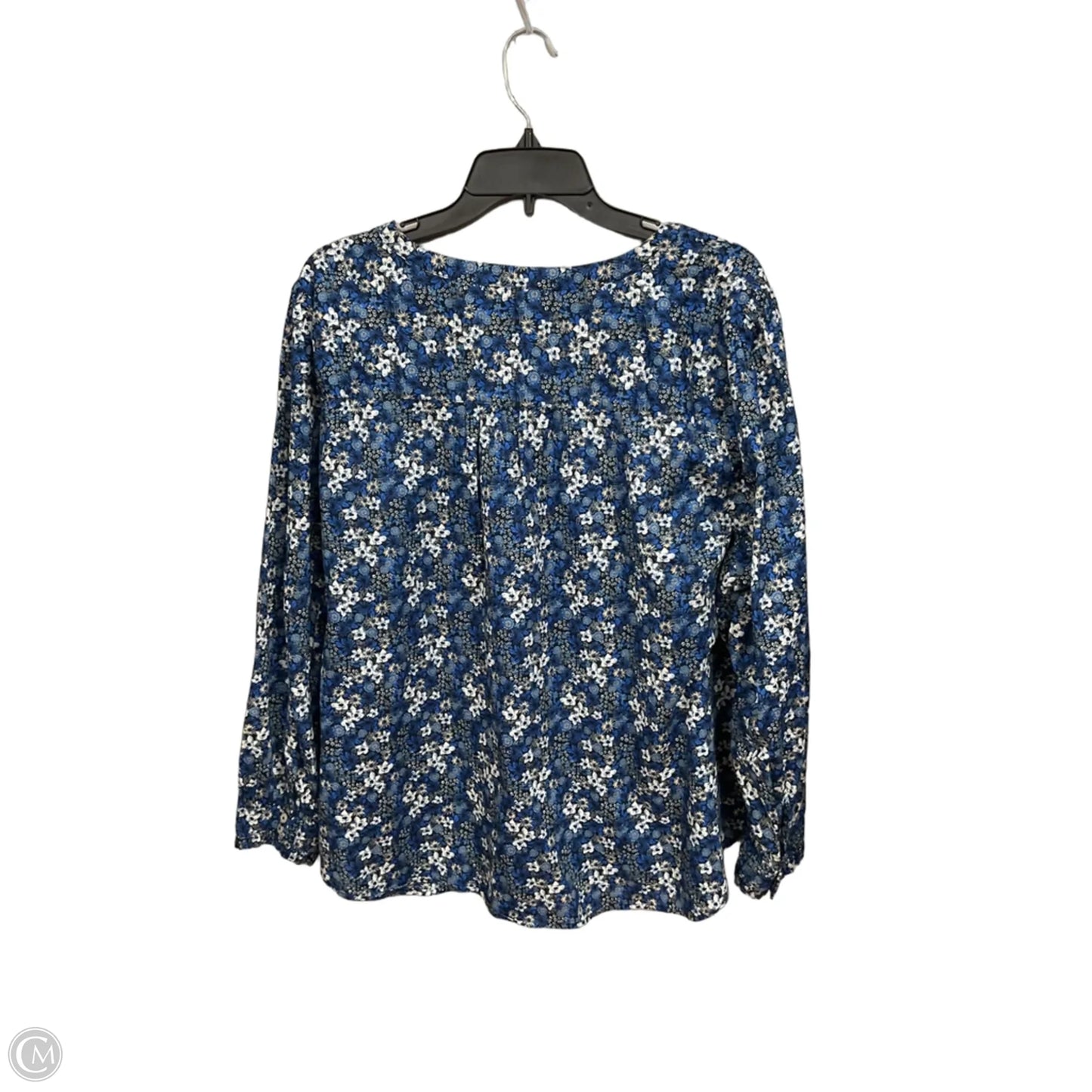 Blouse Long Sleeve By Talbots In Floral Print, Size: 3x
