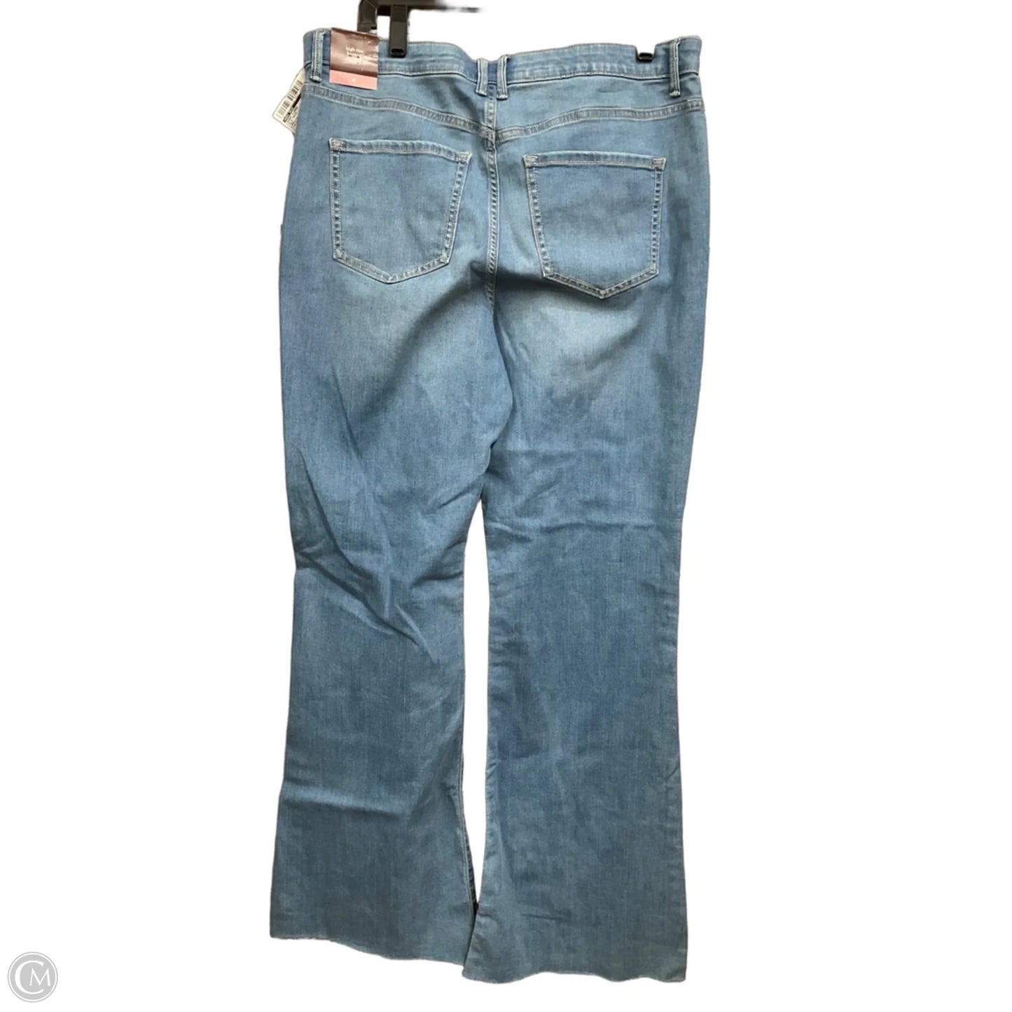 Jeans Flared By Knox Rose In Blue Denim, Size: 16