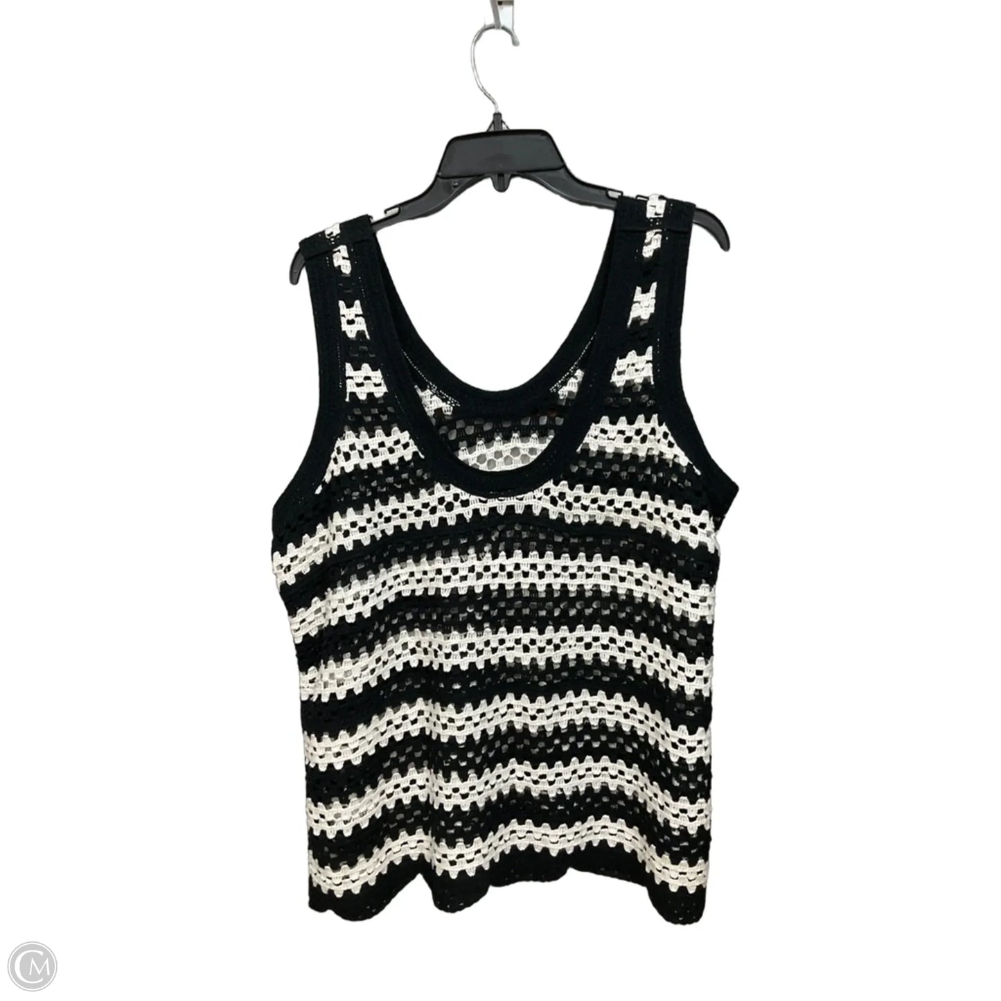 Top Sleeveless By Torrid In Striped Pattern, Size: 1x