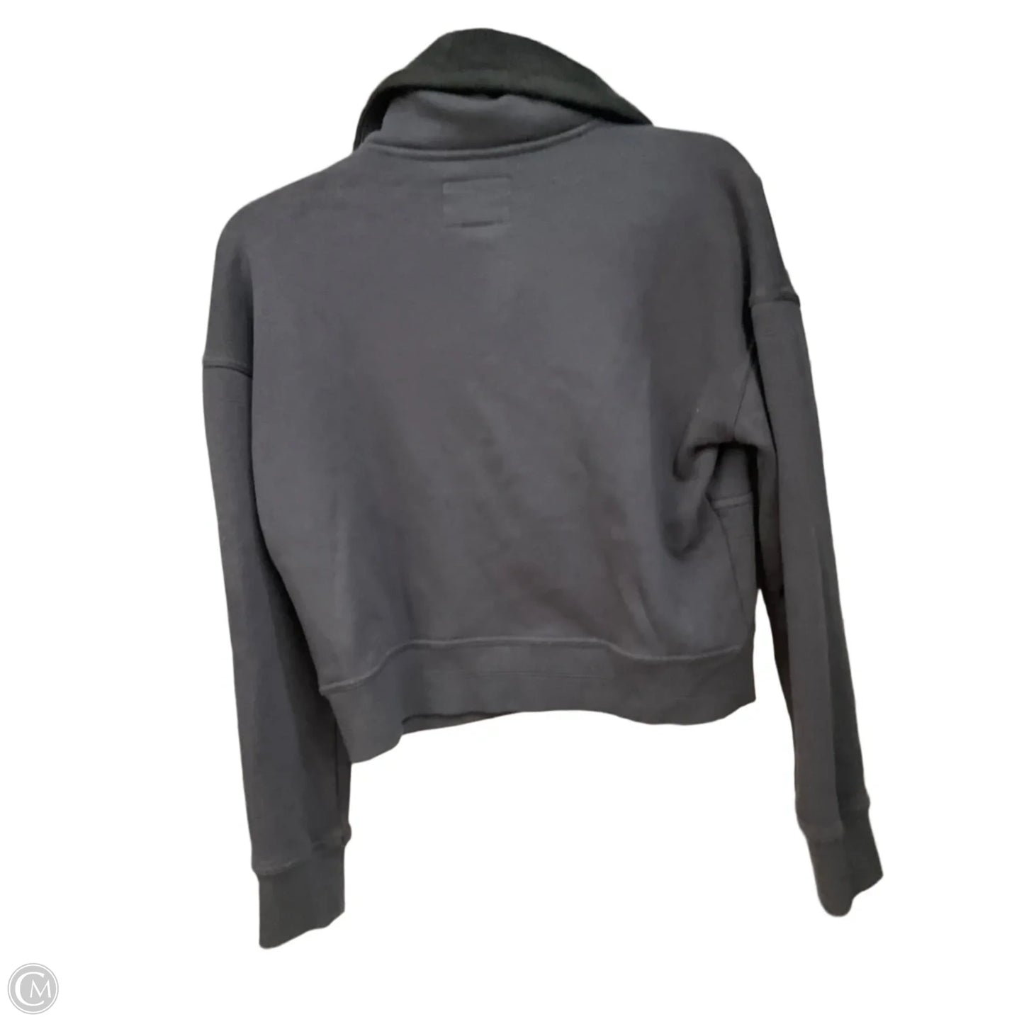Top Long Sleeve By Upwest In Grey, Size: S