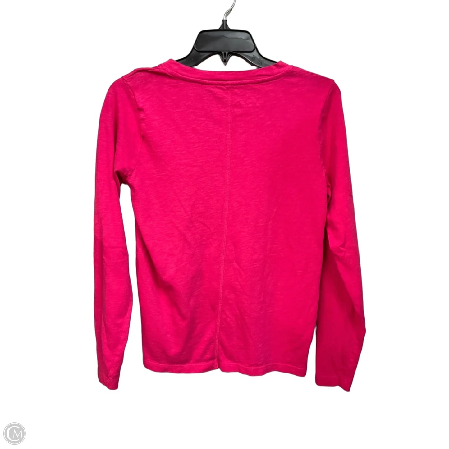 Top Long Sleeve Basic By J. Crew In Pink, Size: S