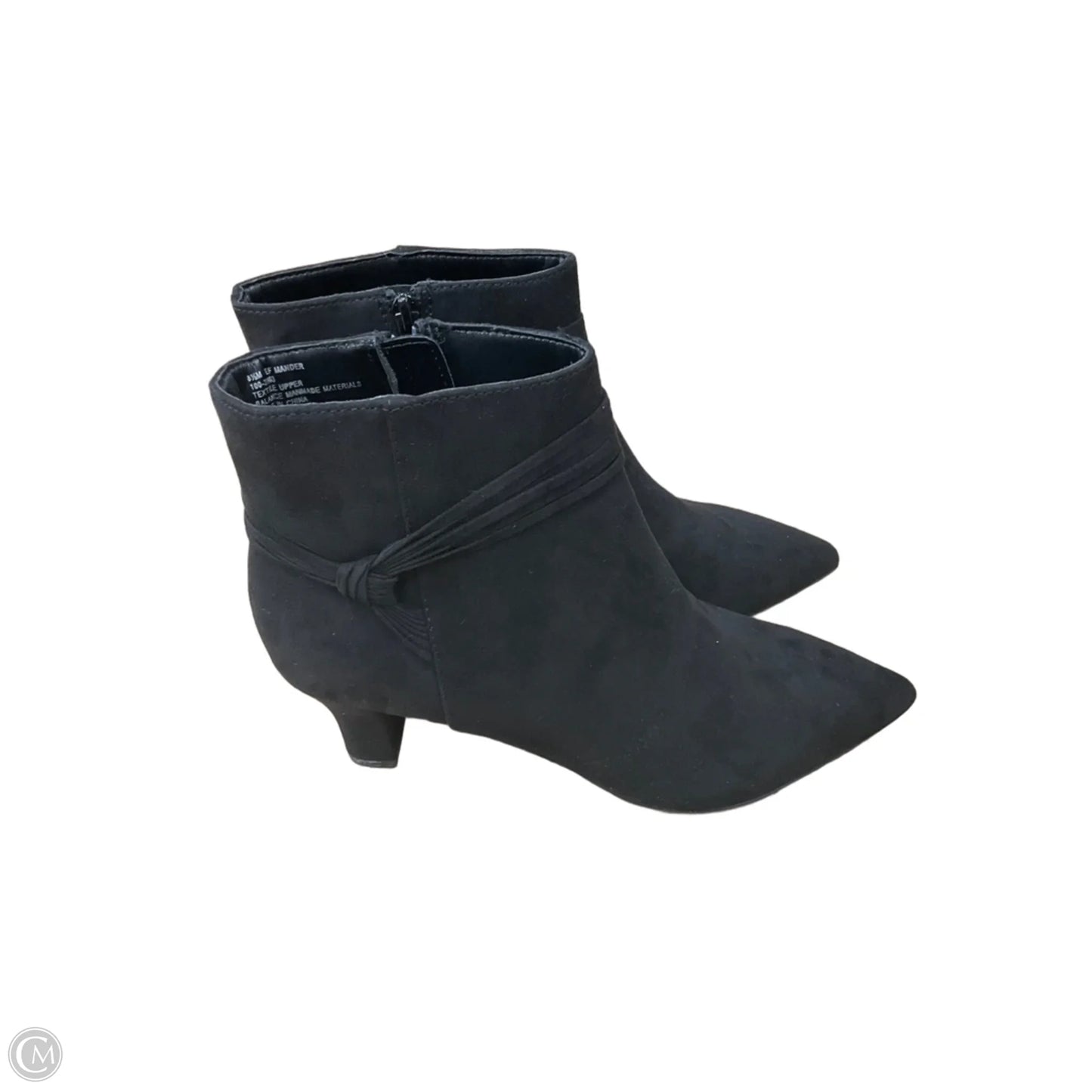 Boots Ankle Heels By East 5th In Black, Size: 8.5