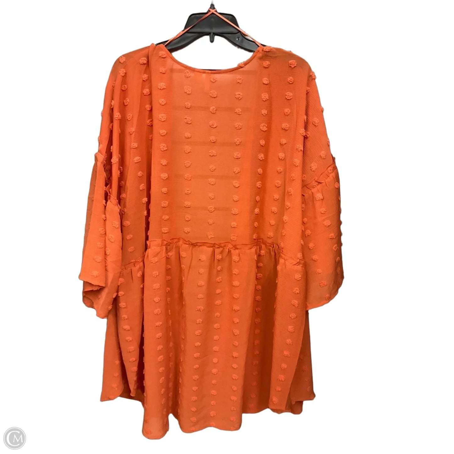 Kimono By Cato In Peach, Size: Xl
