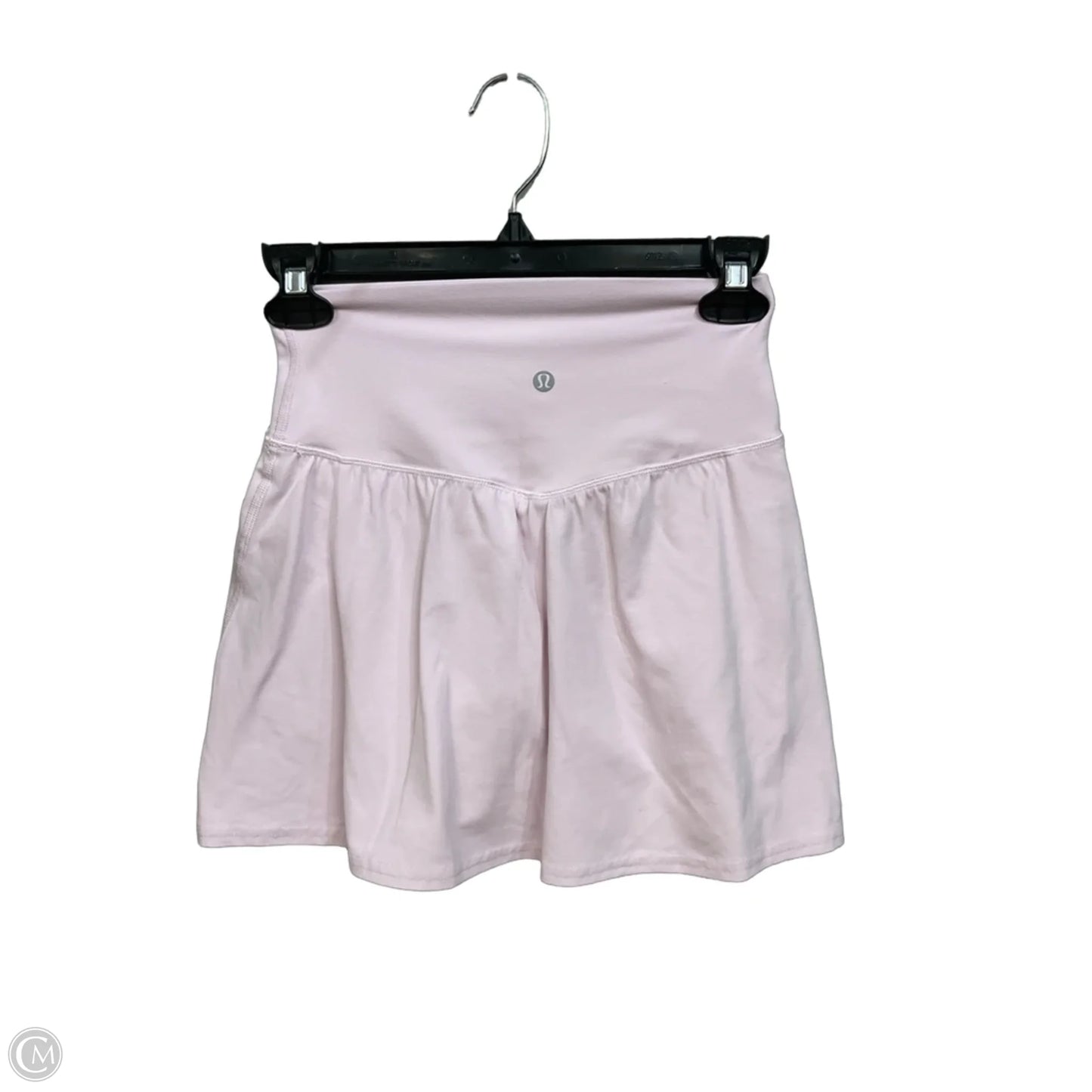 Athletic Skort By Lululemon In Pink, Size: S