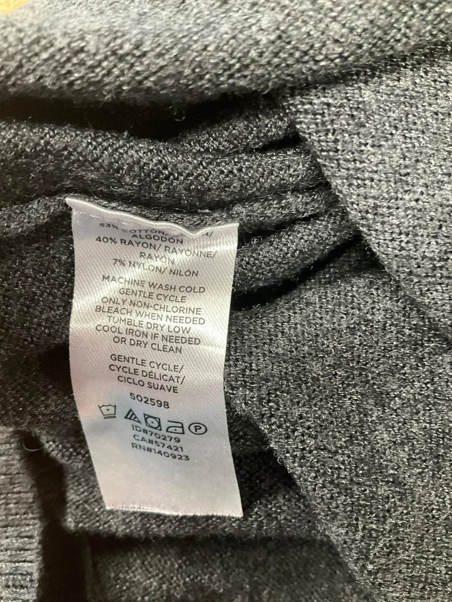 Top Long Sleeve By Loft In Grey, Size: Xs