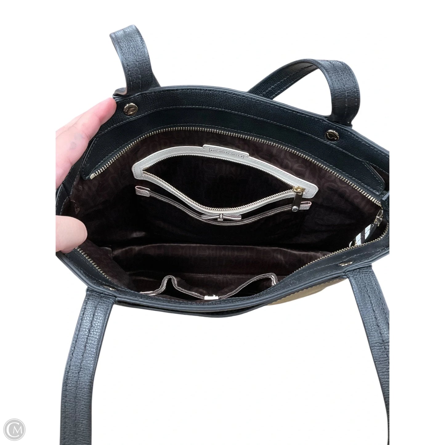 Handbag Leather By Henri Bendel, Size: Large