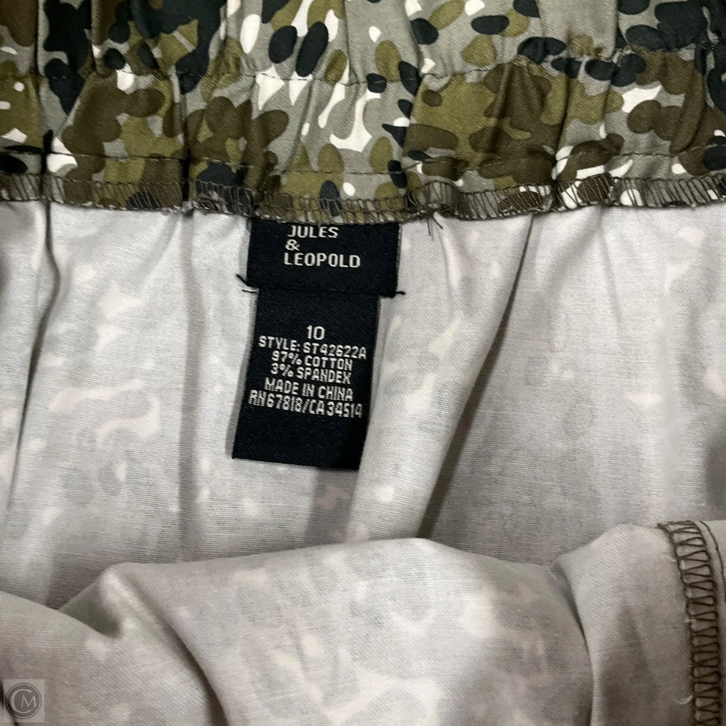 Skirt Mini & Short By Jules & Leopold In Green, Size: M