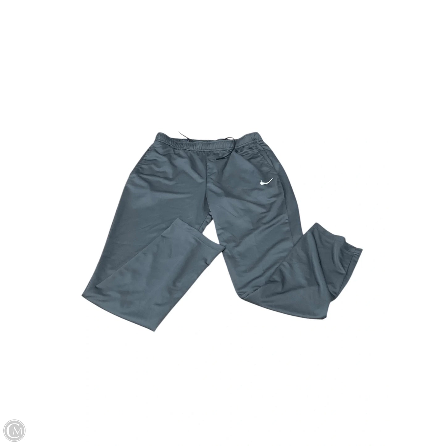 Athletic Pants By Nike Apparel In Grey, Size: L